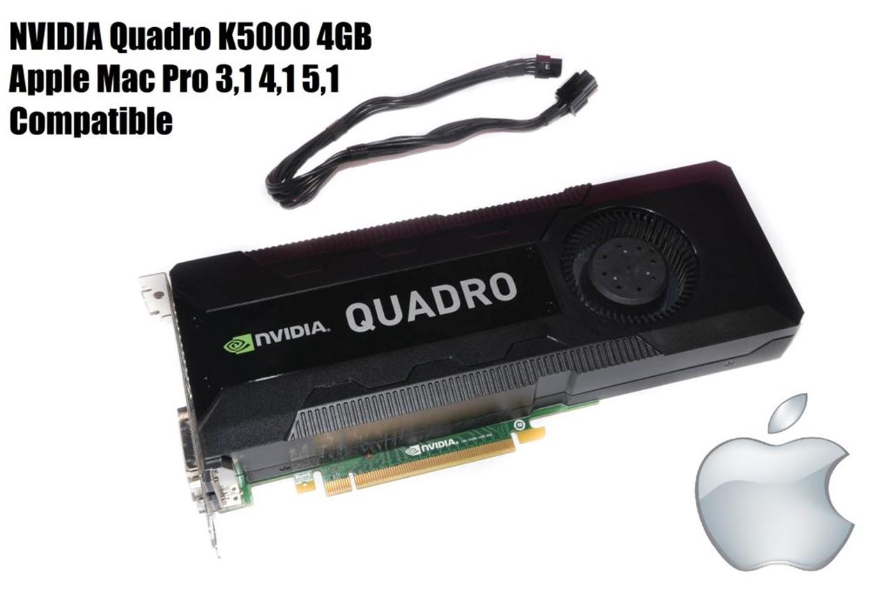 Pcie Slot Best Gpu Mac Pro NVIDIA Quadro K5000 4GB GDDR5 PCIe X16- Apple Mac Pro 3,1 4,1