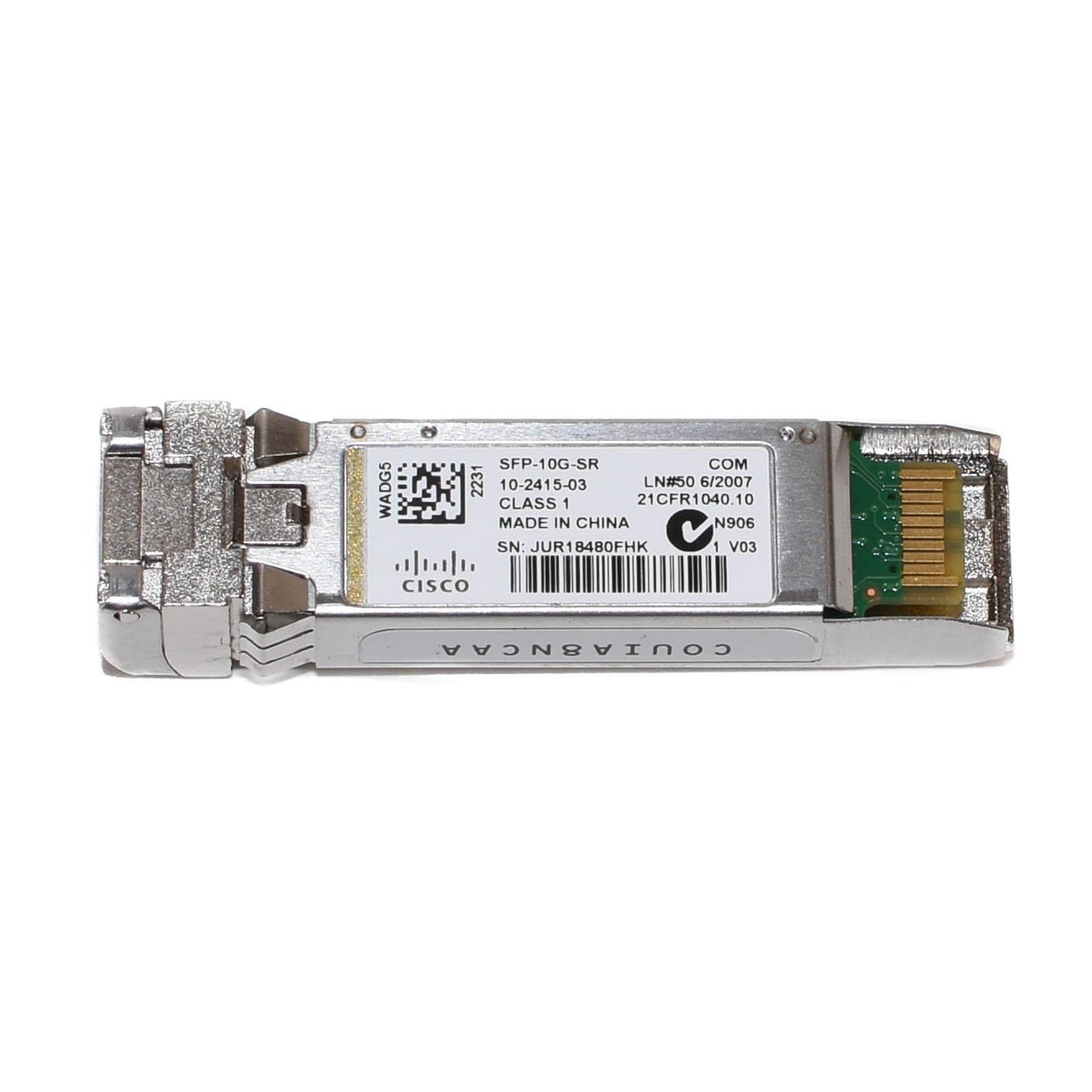Genuine Cisco SFP-10G-SR 10GBase-SR 10Gbps SFP+ Transceiver Module 10-2415-03