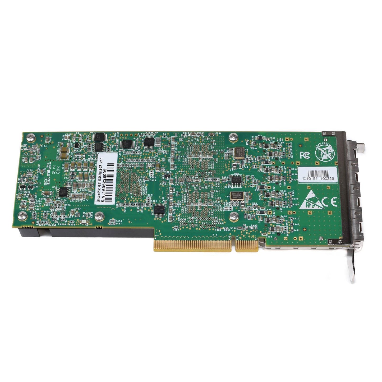 Silicom PE310G4SPI9LB-XR Quad-Port 10Gb PCI-e 3.0 x8 Ethernet Server Adapter SFF