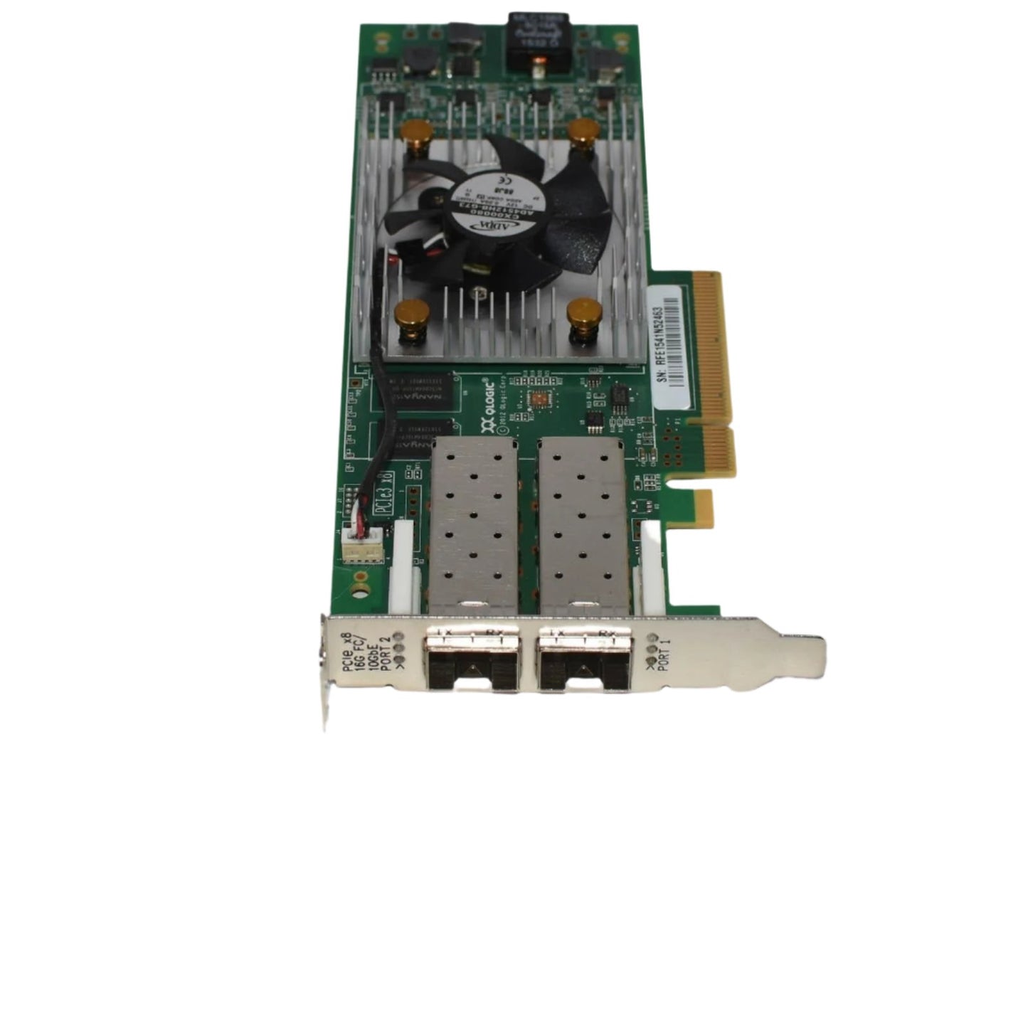 QLOGIC QLE2672 16Gb/s 2-Port Fibre Channel PCI-E 3.0 x8 HBA Host Bus Adapter SFF