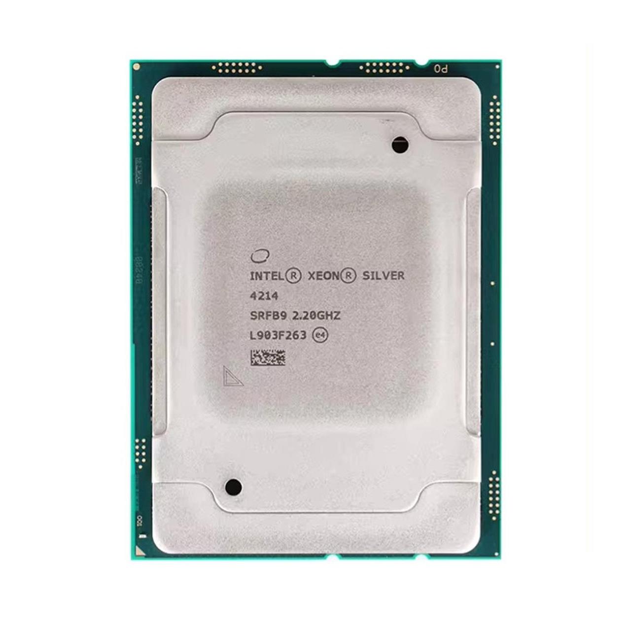 Intel SRFB9 Xeon Silver 4214 2.2Ghz 12-Core 16.5MB L3 LGA3647 Processor CPU