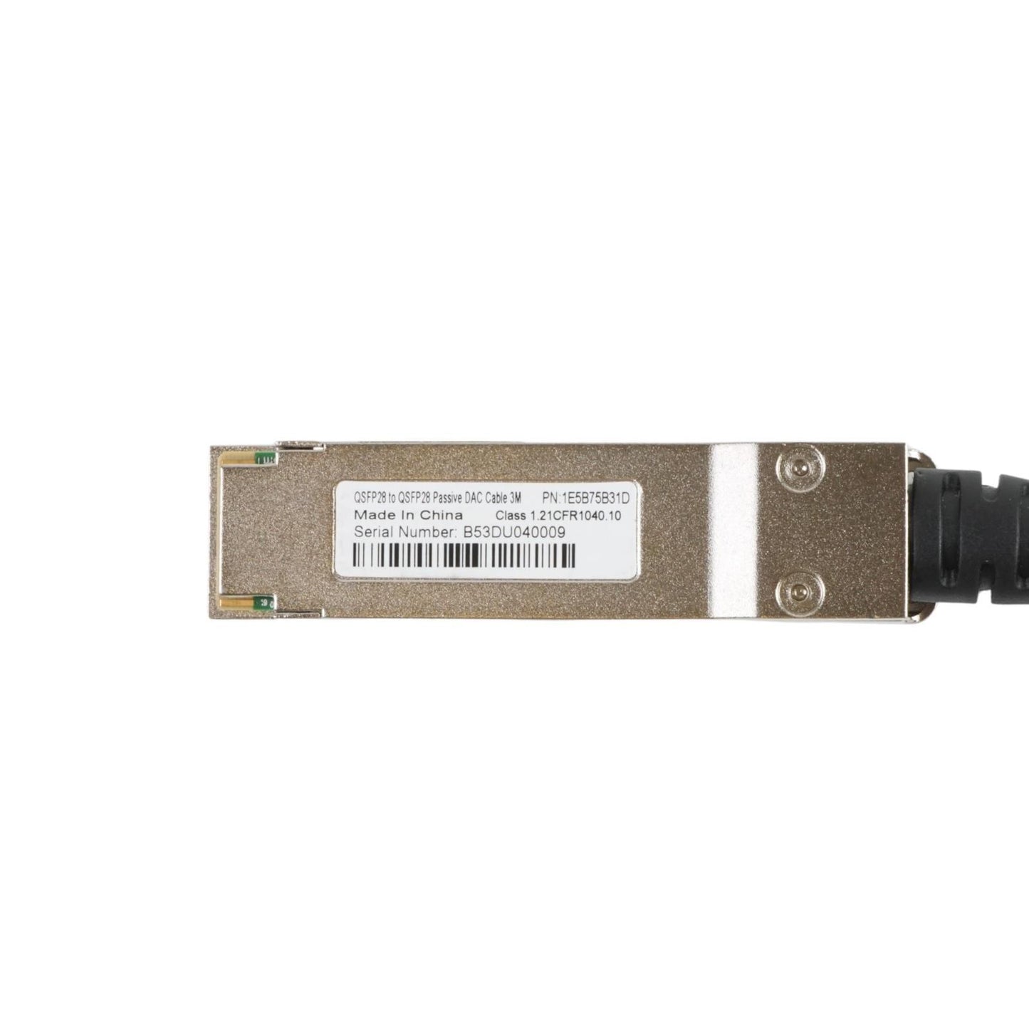 Legrand CAB-QQ-100G-3M-L 3M Arista 100GBase-DAC QSFP28 to QSFP28 Passive DAC