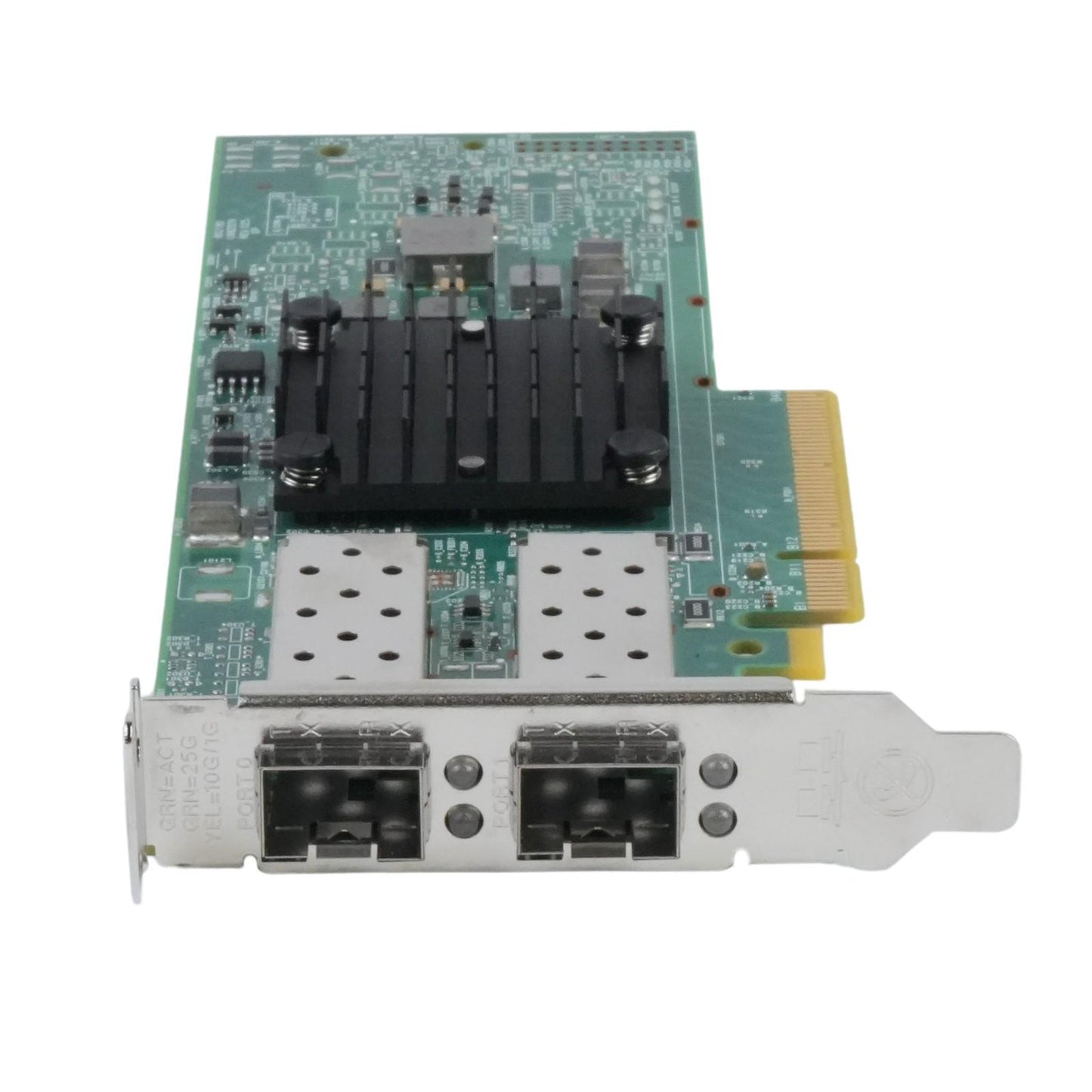 Broadcom BCM957414A4142CC 2-Port 25GbE QSFP28 PCIe 3.0 x8 Ethernet NIC SFF