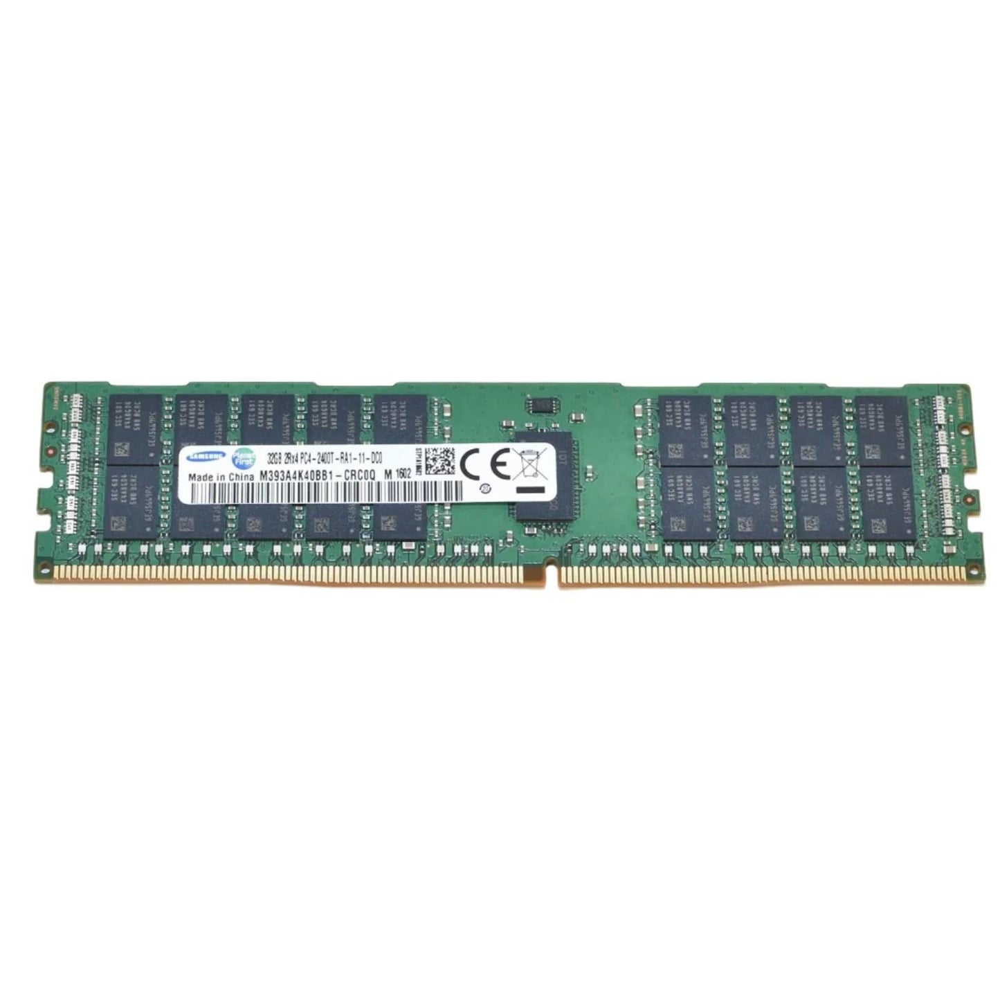 Samsung M393A4K40BB1-CRC0Q 32GB 2Rx4 PC4-2400T DDR4-2400MHZ ECC REG Server RAM