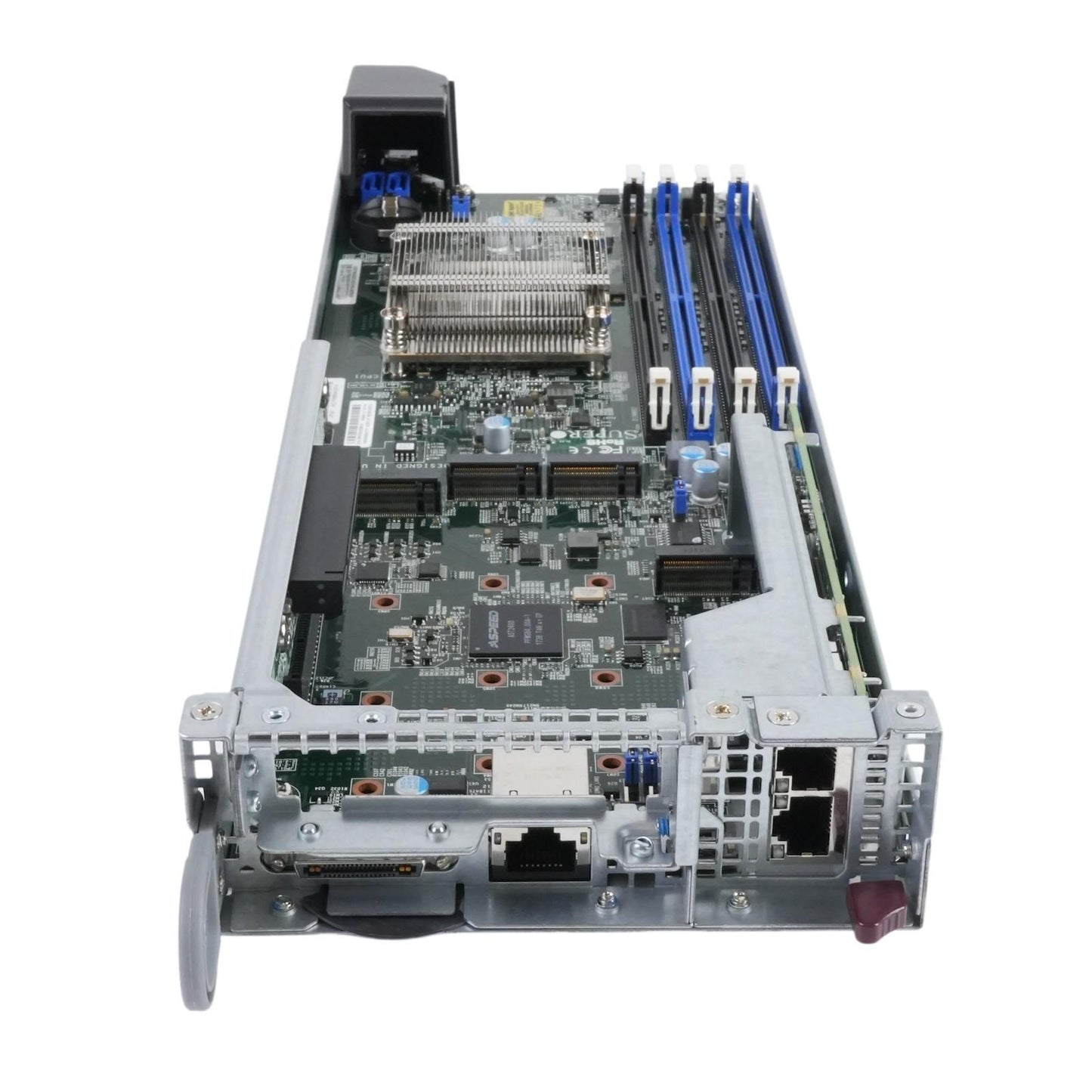 Supermicro X10SDD-F Intel Xeon D-1541 8-Core SoC Node w/Tray AOC-CGP-i2