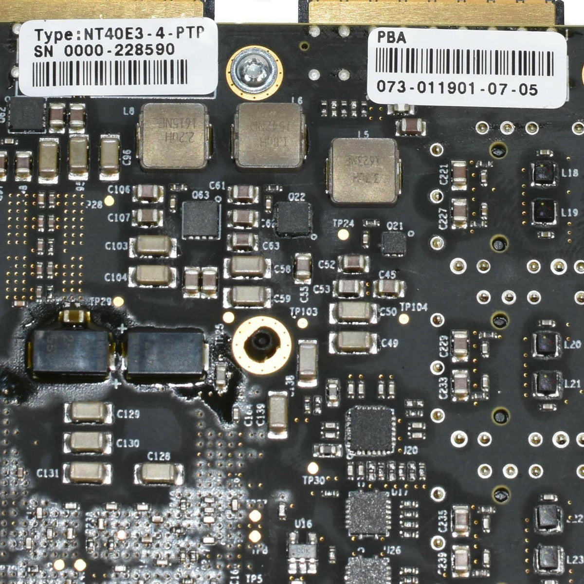 Netscout / NAPATECH NT40E3-4-PTP-ANL 4x 10GbE Packet Capture & Analysis SmartNIC