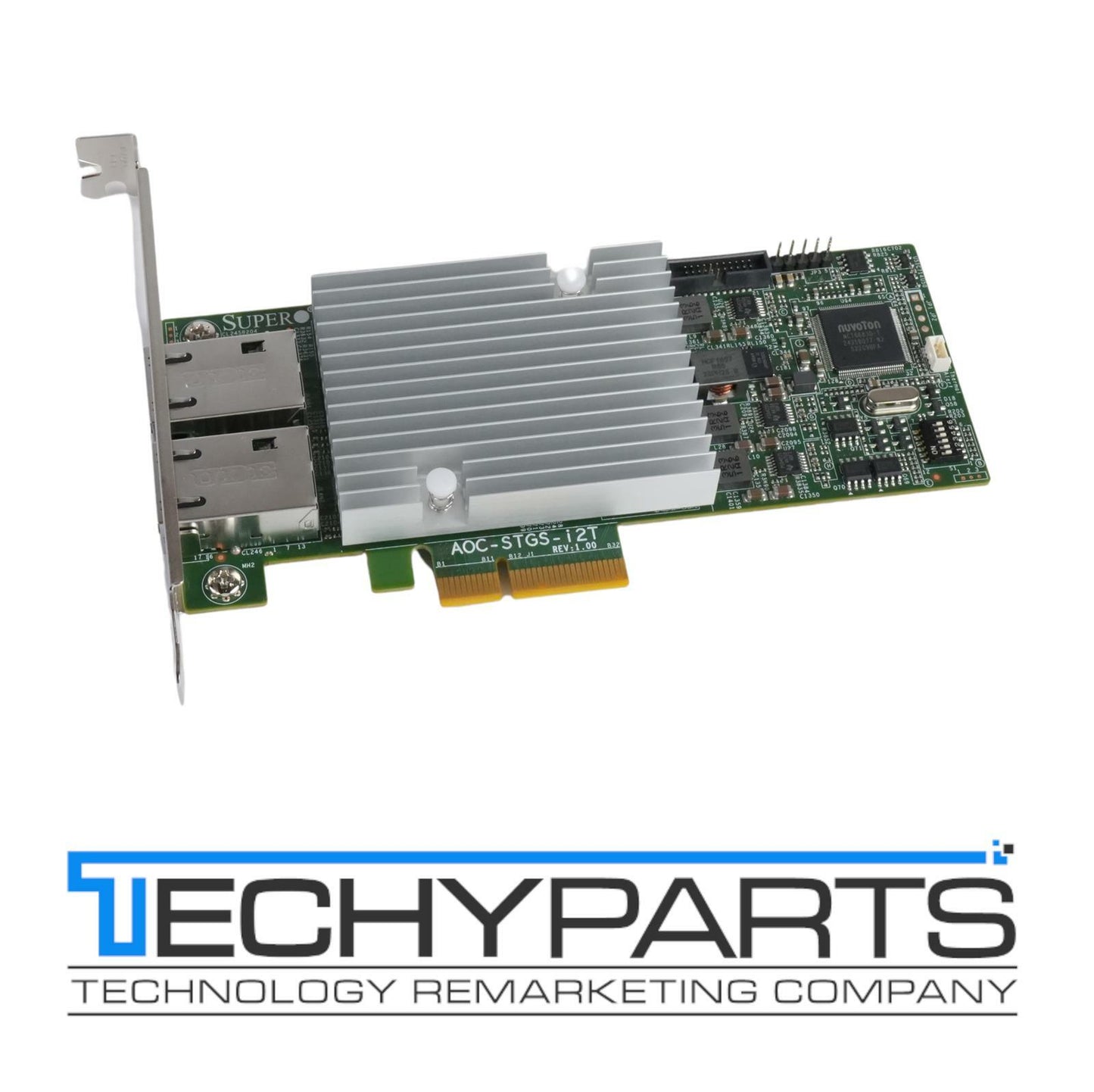Supermicro AOC-STGS-i2T 2-Port 10 Gigabit 10GbE PCI-E 3.0 Ethernet Card
