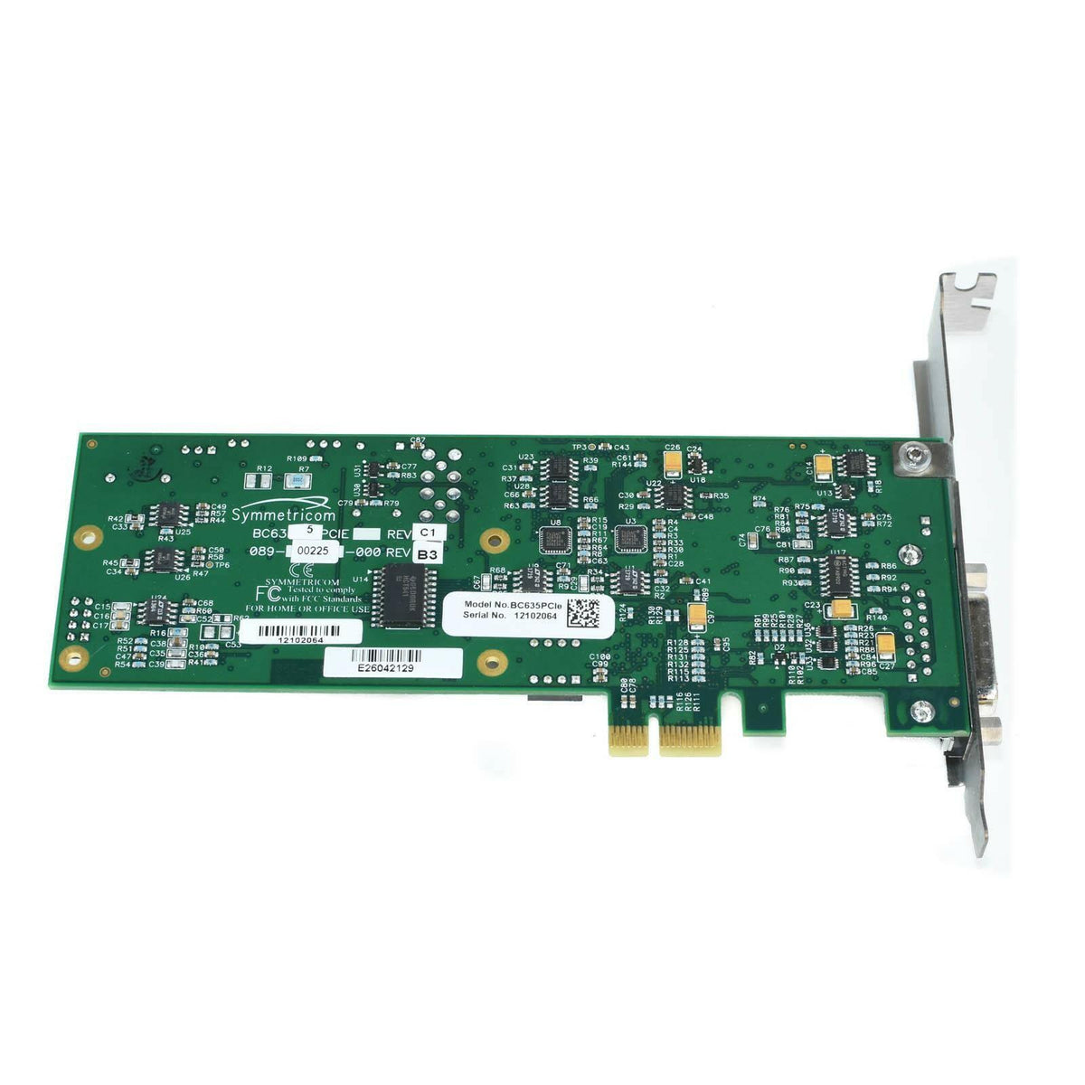 Symmetricom bc635PCIe (IRIG) Non-GPS PCIe x1 Time & Frequency Processor