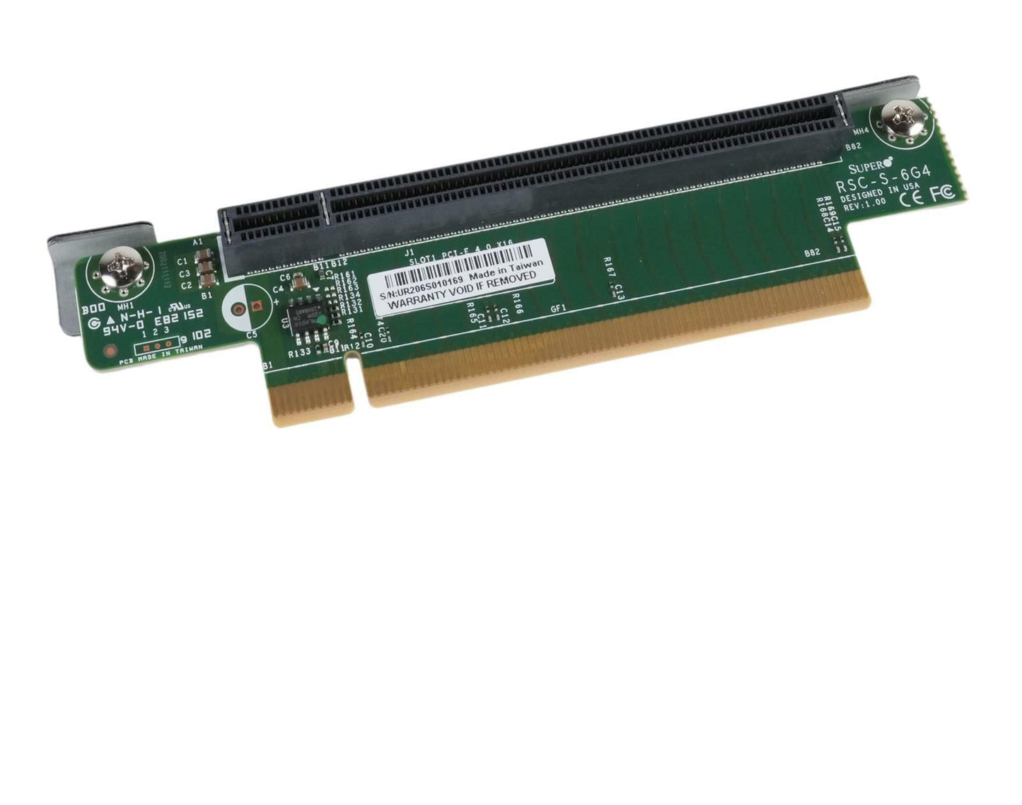 Supermicro RSC-S-6G4 1U Standard Riser Card PCIe 4.0 X16