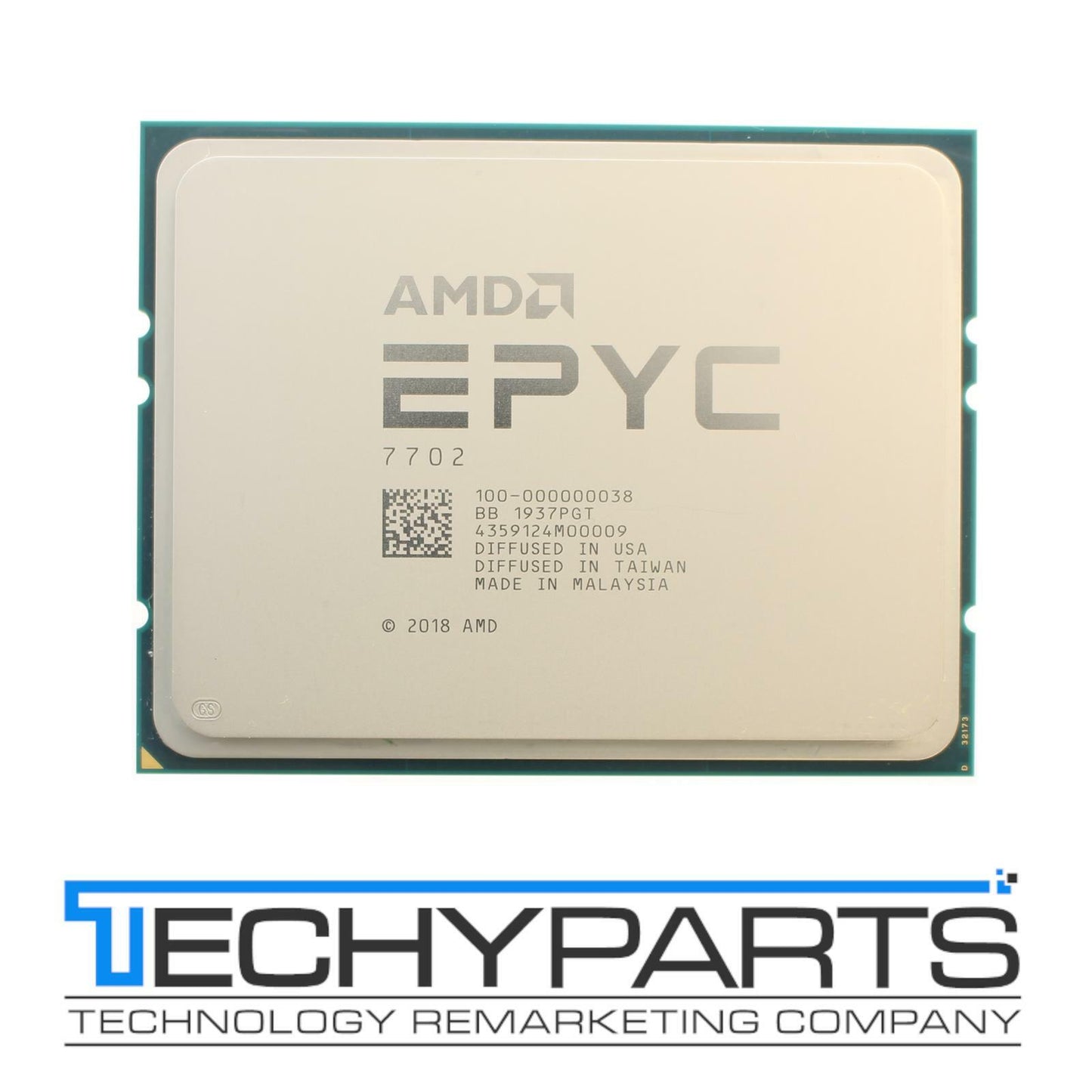 AMD 100-000000038 EPYC 7702 64-Core 2.00Ghz Socket SP3 256MB L3 Processor CPU