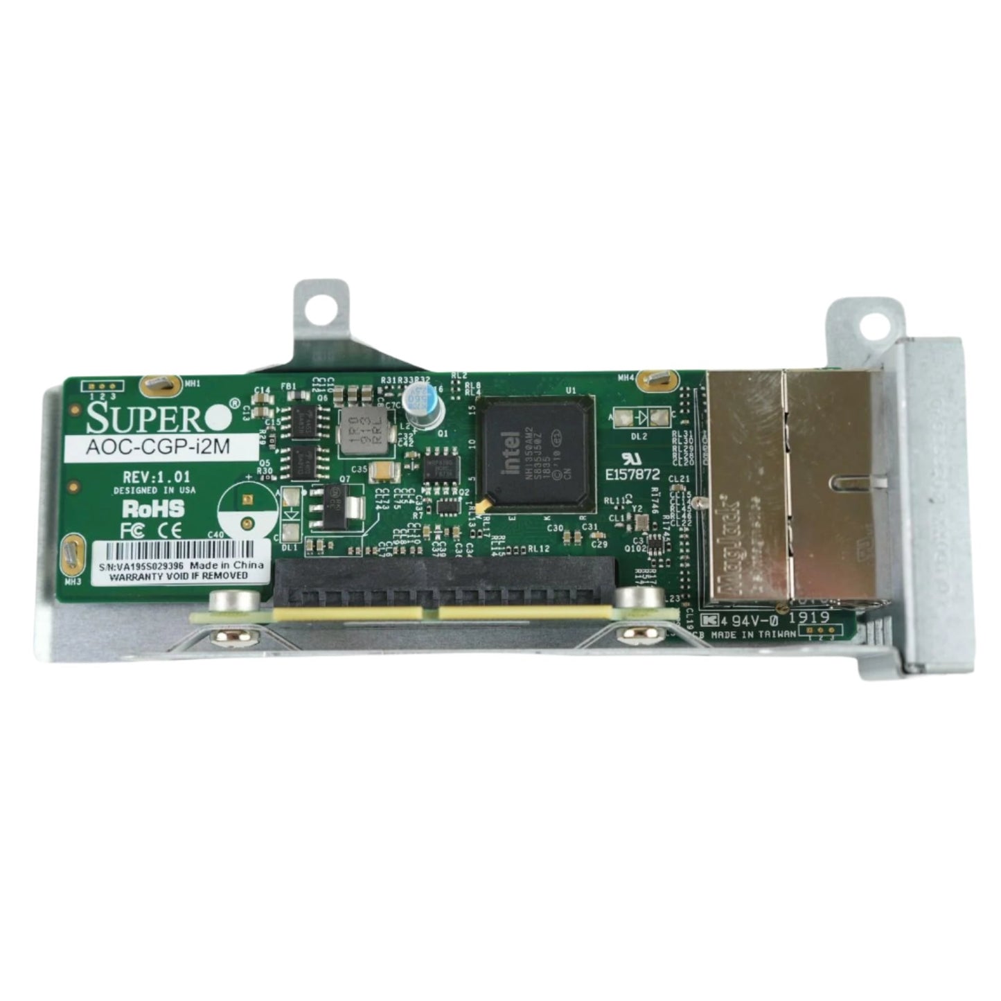 Supermicro AOM-CGP-I2M Intel i350 MicroLP 2-port Gigabit Ethernet Card