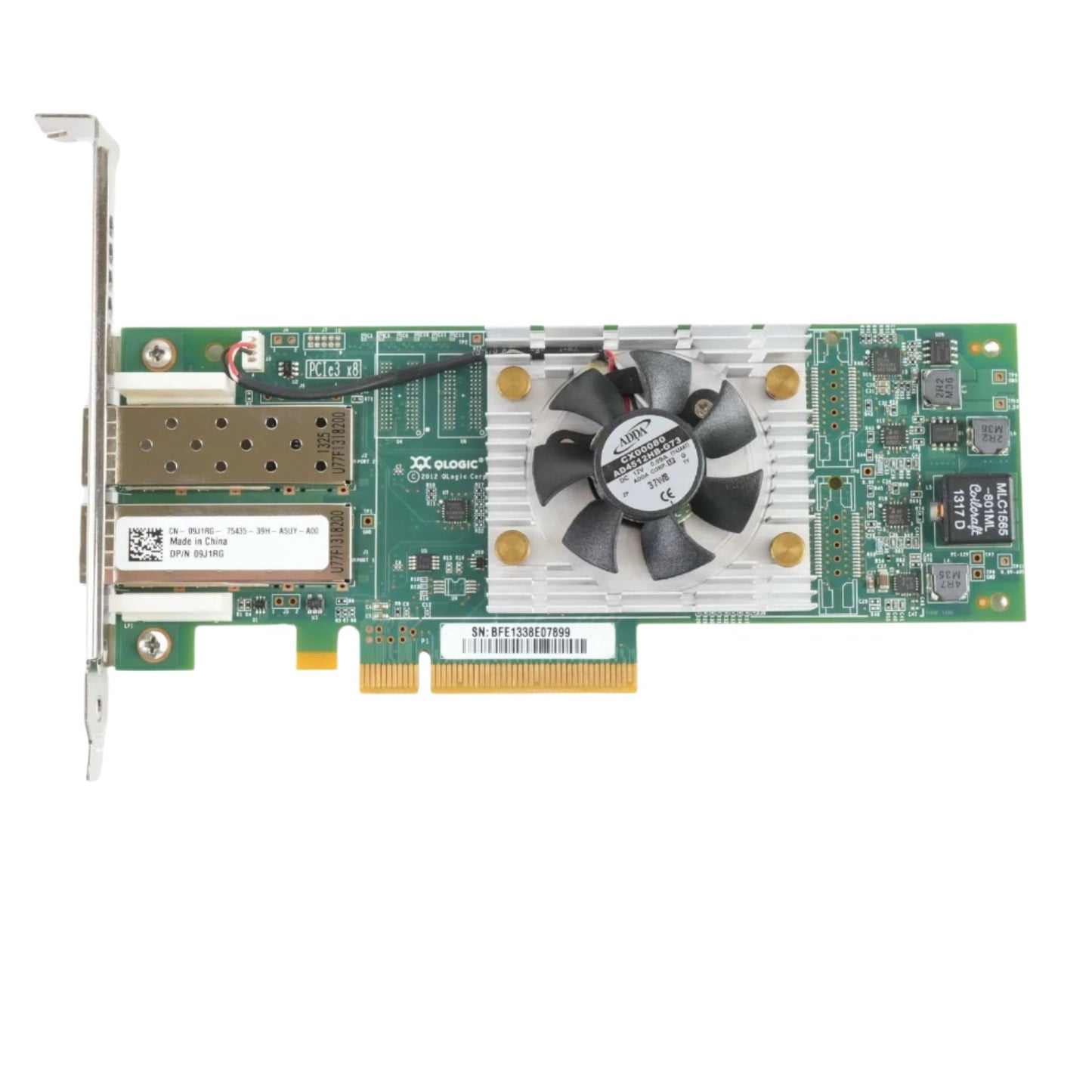 DELL 9J1RG QLogic QLE2662-DEL 16Gb 2-Port SFP+ Fibre Channel PCI-E 3.0x8 HBA LFF