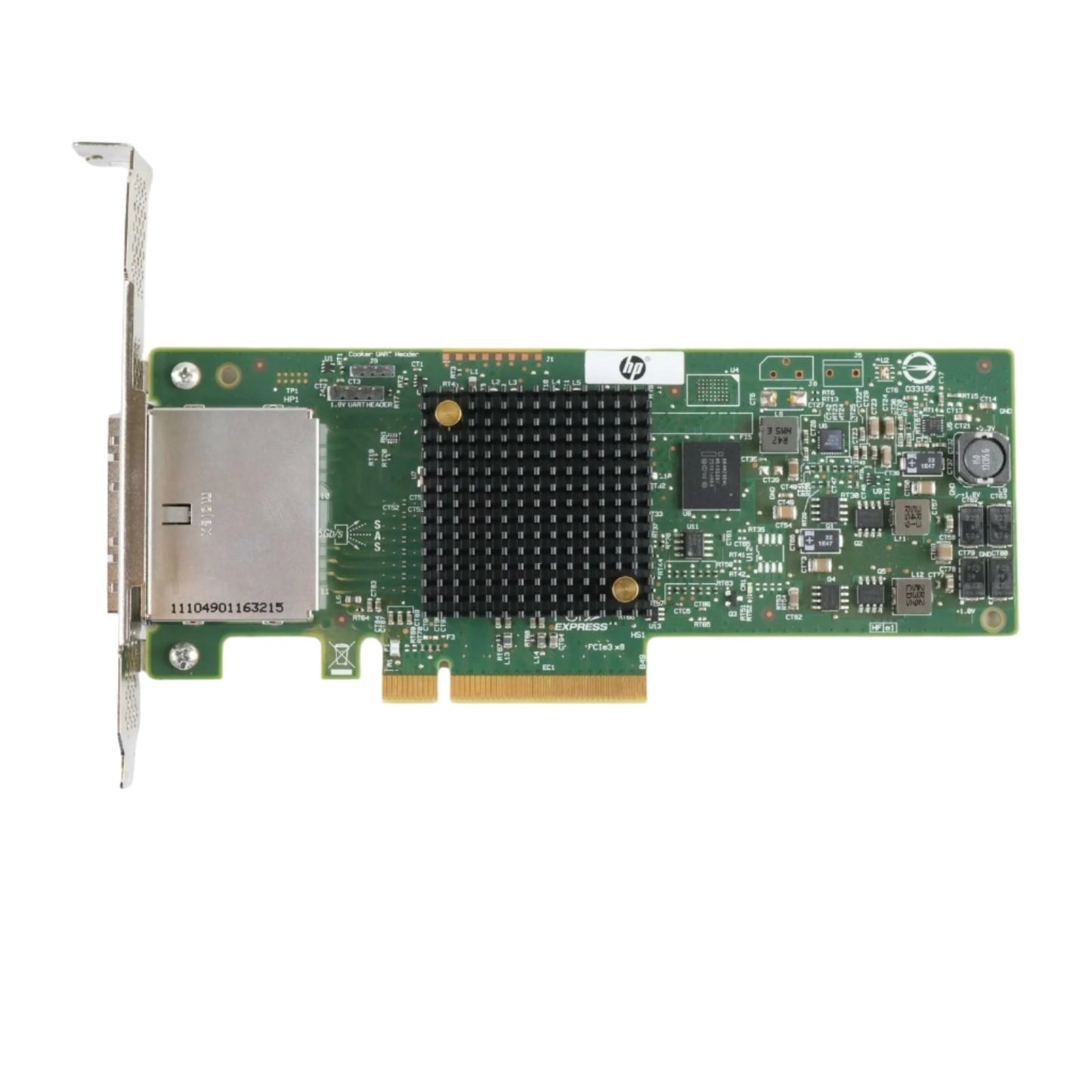 HPE H221 LSI SAS9207-8e HBA MiniSAS PCI-E x8 3.0 6Gb/s Adapter 729554-001 LFF