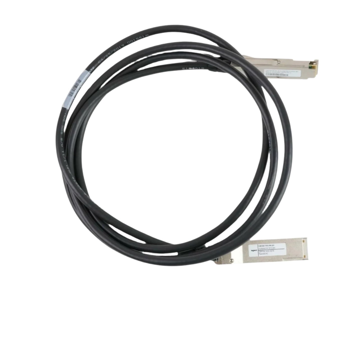 Legrand CAB-QQ-100G-2M-L 2M Arista 100GBase-DAC QSFP28 to QSFP28 Passive DAC
