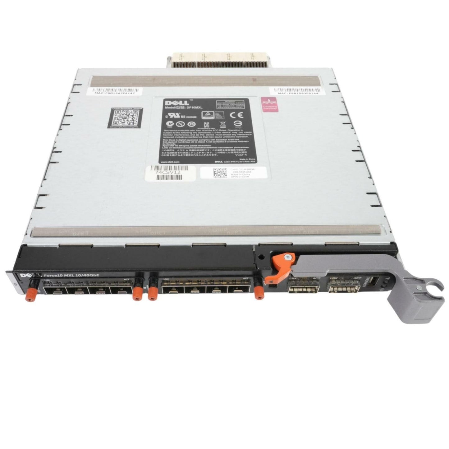 Dell 1C01H Force10 MXL 10/40GBE Module for M1000E Blade Servers