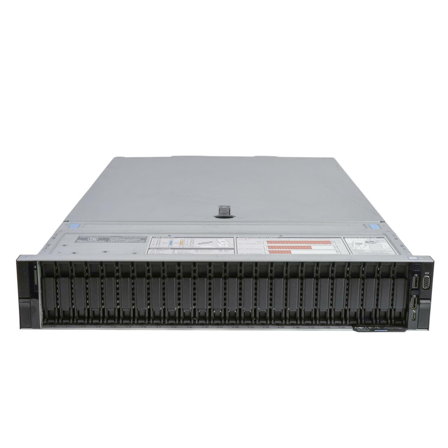 Dell PowerEdge R740xd 2.5" SFF 28-bay PERC H740P 8GB iDRAC 9 Ent 2x2000W 2U CTO