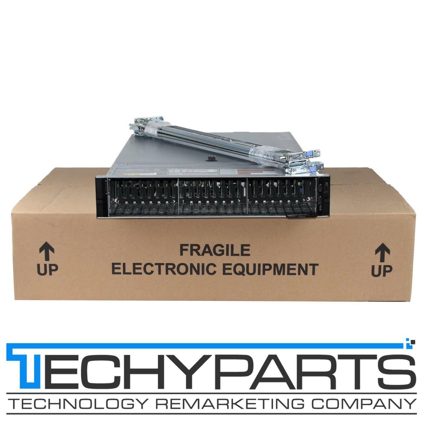 Dell PowerEdge R740xd 24SFF 2x Xeon Gold 6140 384GB PERC H740P iDRAC9 Ent Rails