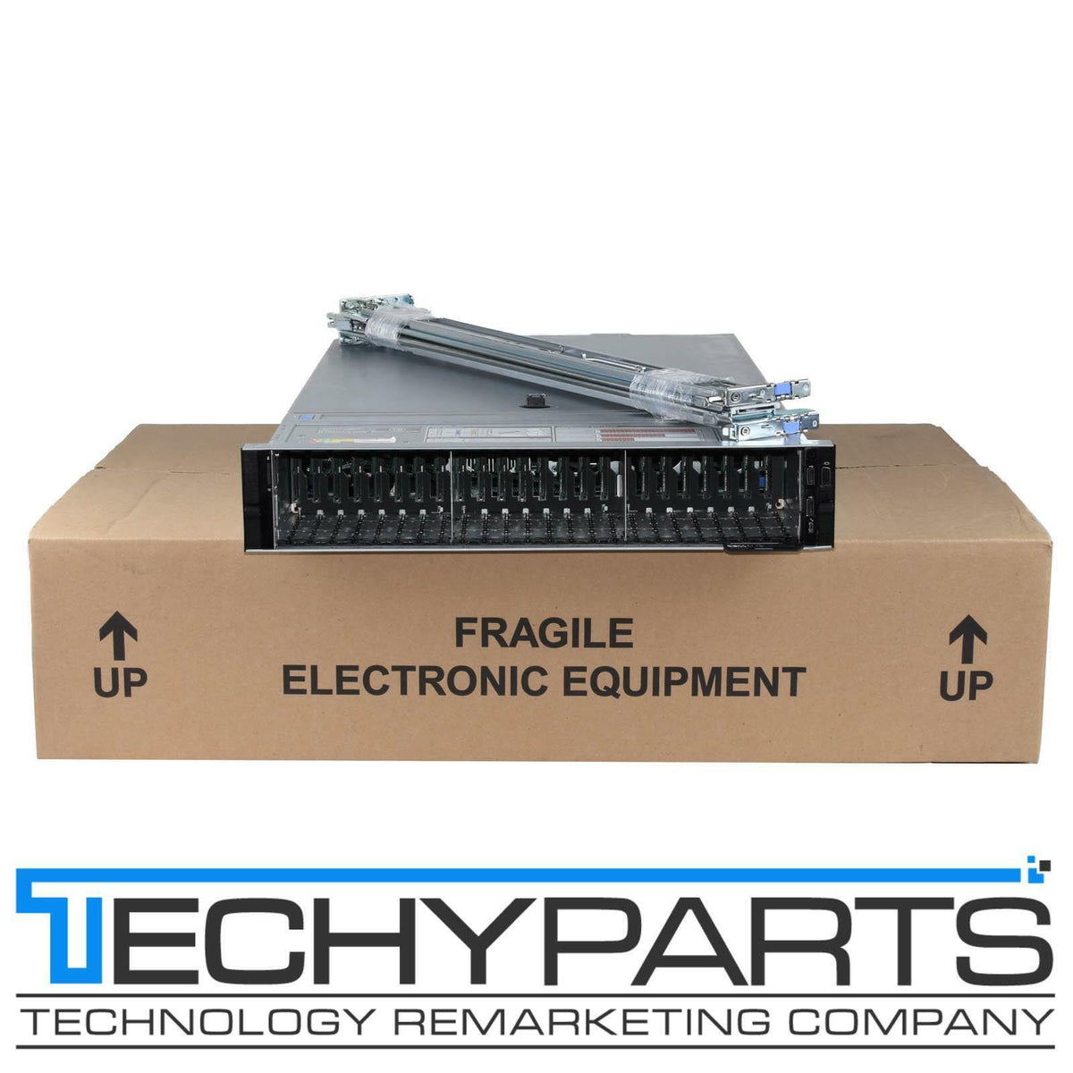 Dell PowerEdge R740xd 24SFF 2x Xeon Gold 6140 384GB PERC H740P iDRAC9 Ent Rails