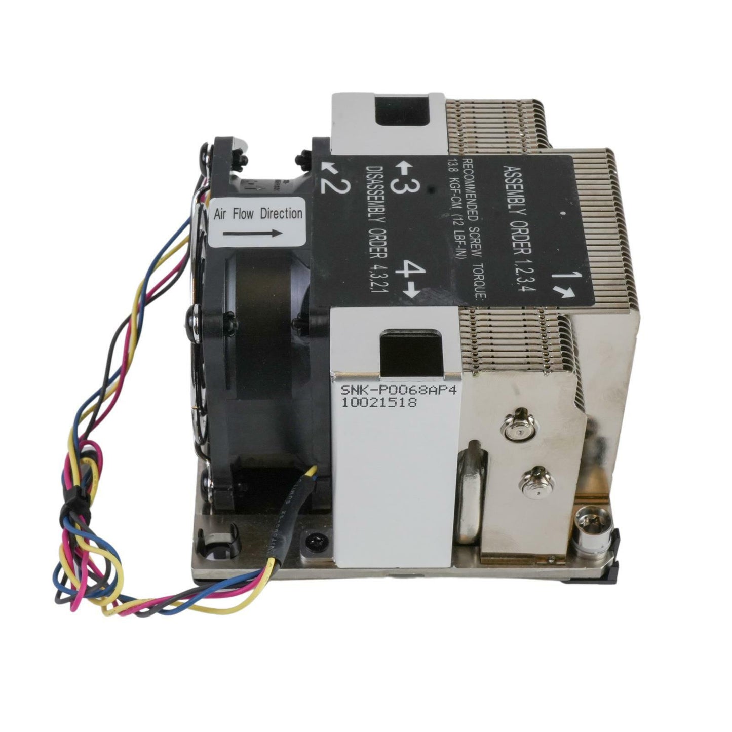 Supermicro SNK-P0068AP4 2U Active CPU Heatsink Socket LGA3647-0 Square