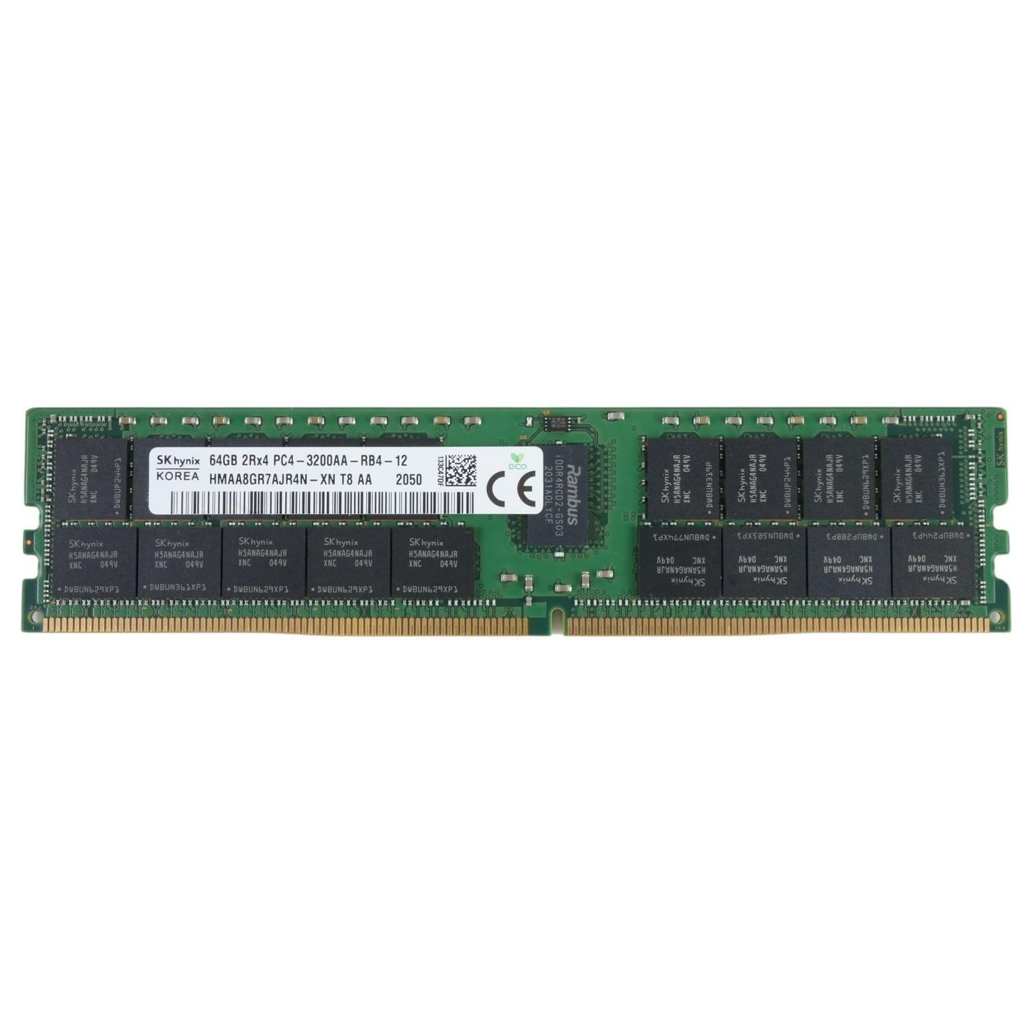 SK HYNIX HMAA8GR7AJR4N-XN 64GB 2Rx4 DDR4-3200MHz ECC Registered Memory