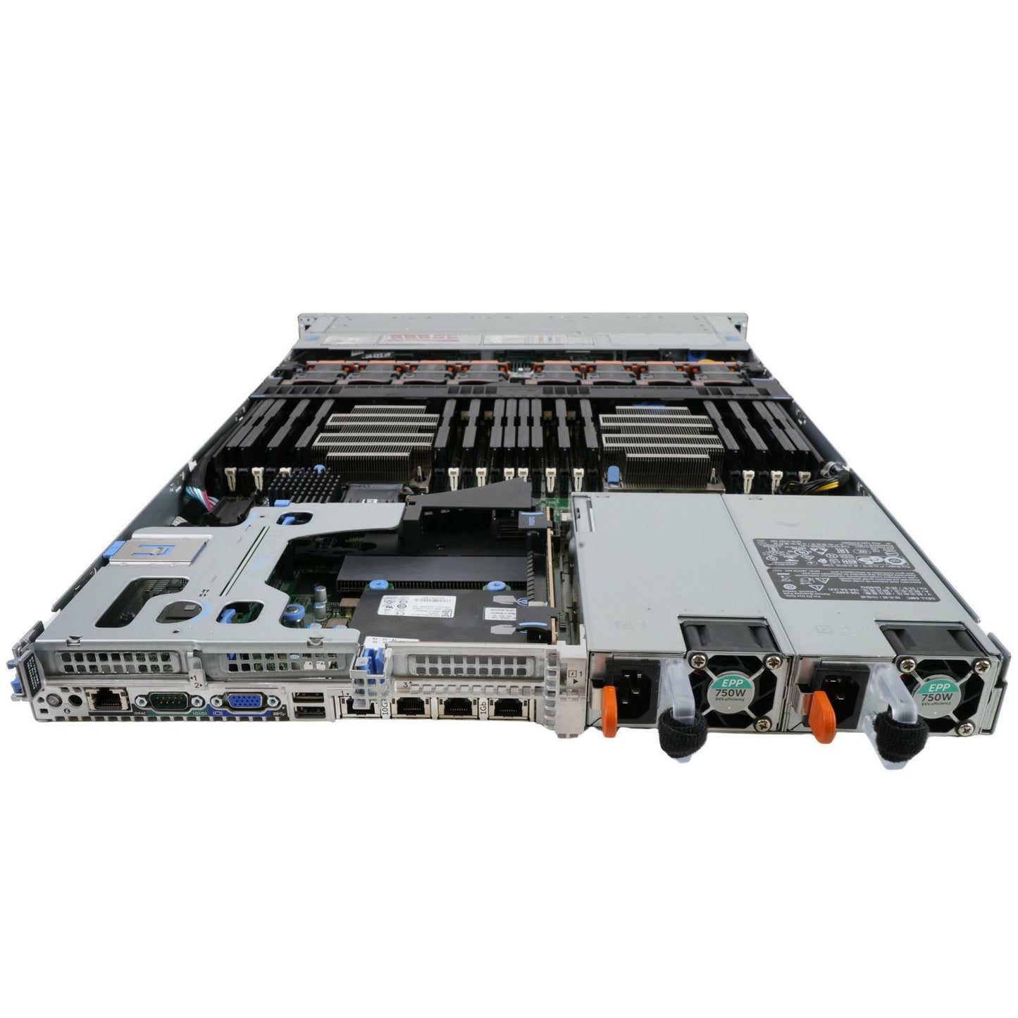 Dell PowerEdge R640 2.5" SFF 10-bay PERC H740P 8GB iDRAC 9 DC OM 2x750W w/Rails
