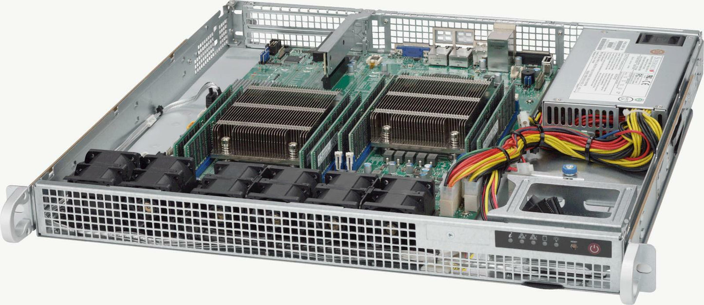Supermicro SYS-6018R-MD X10DRD-L 2x E5-2650v4 2.2Ghz 128GB 1U Rackmount Server
