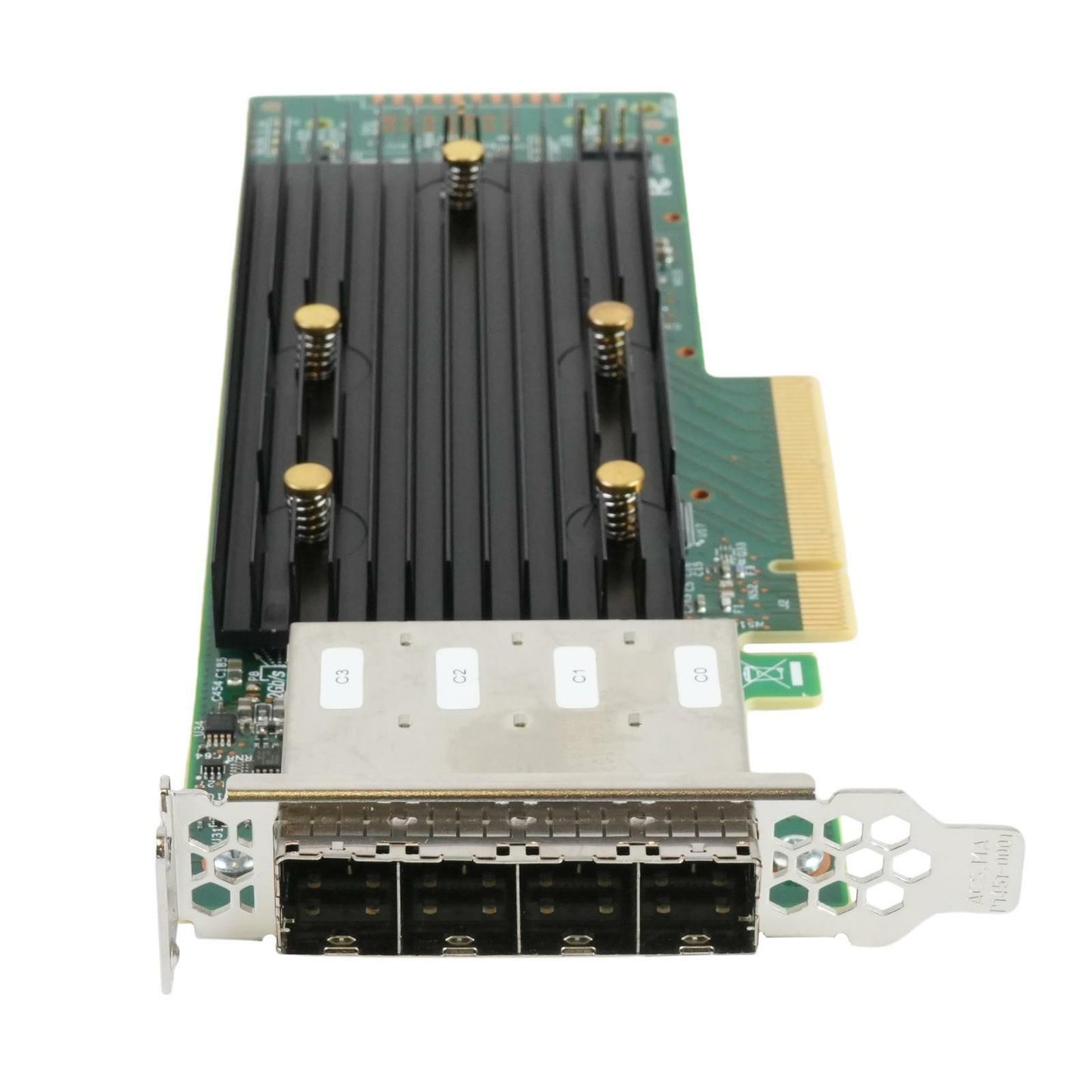 Broadcom 9400-16e Tri-mode SAS/SATA/NVMe Quad External SFF-8644 PCIe 3.1 x8 HBA