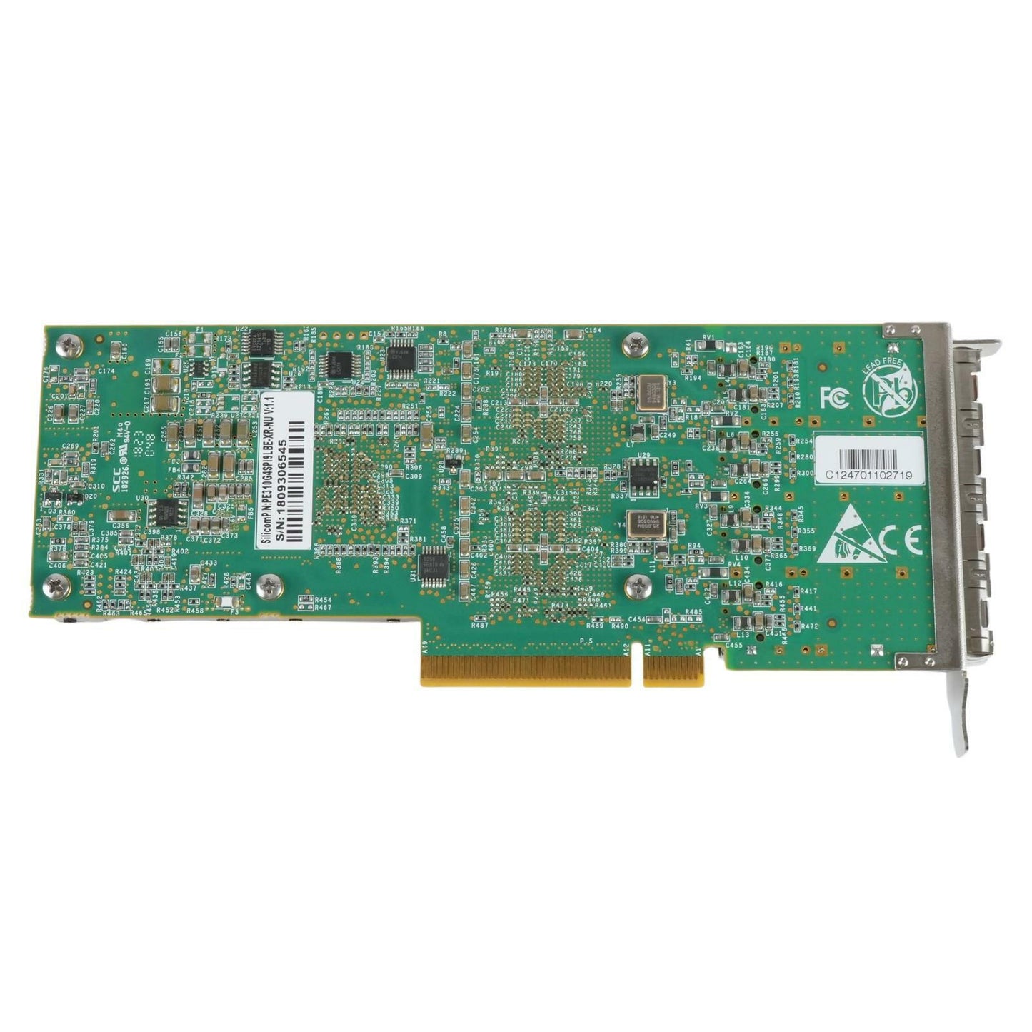 Silicom PE310G4SPI9LBE-XR-NU Intel 82599ES 10GbE 4-Port PCI-e 3.0 x8 NIC SFF