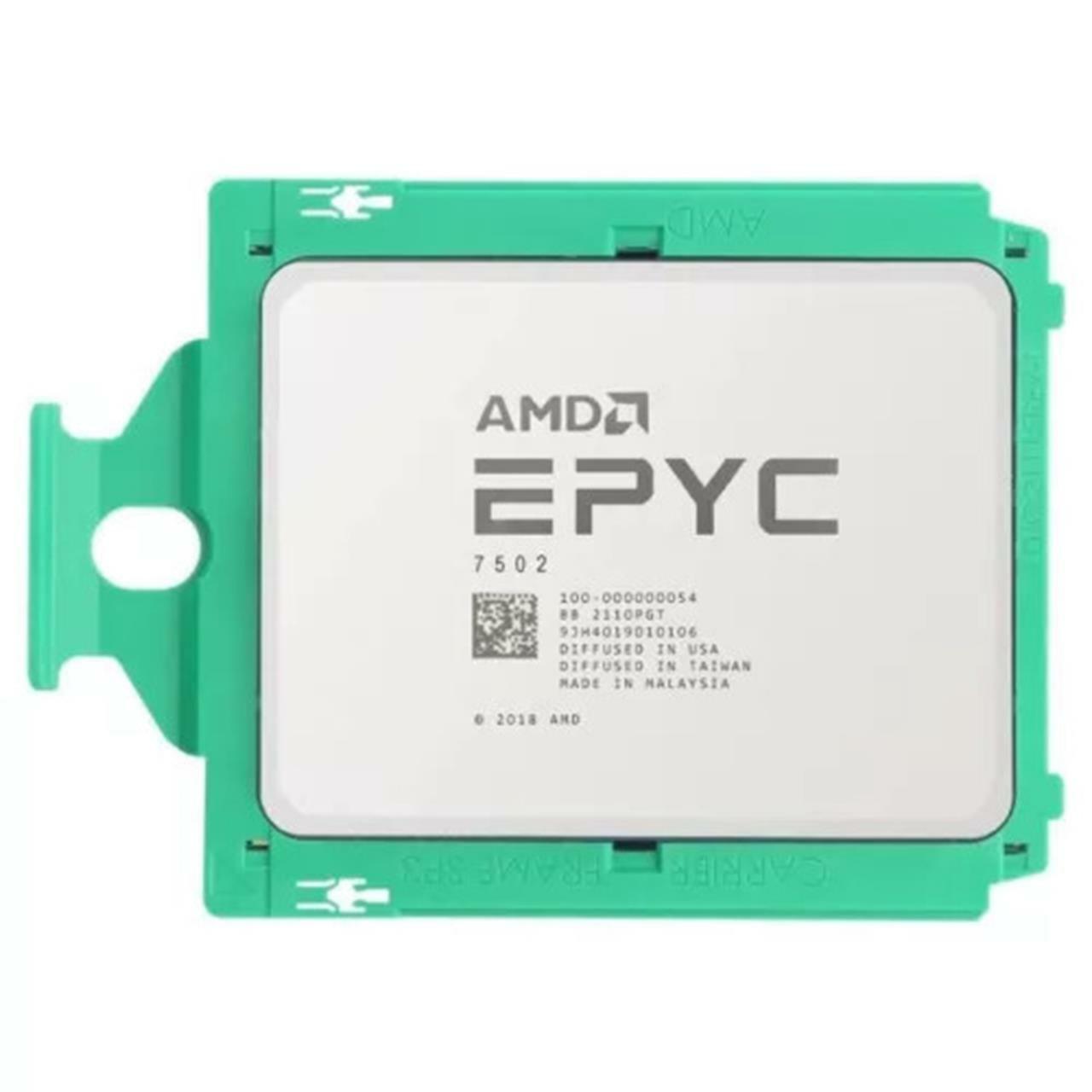 AMD 100-000000054 EPYC 7502 32-Core 2.5Ghz Socket SP3 128MB L3 CPU Unlocked
