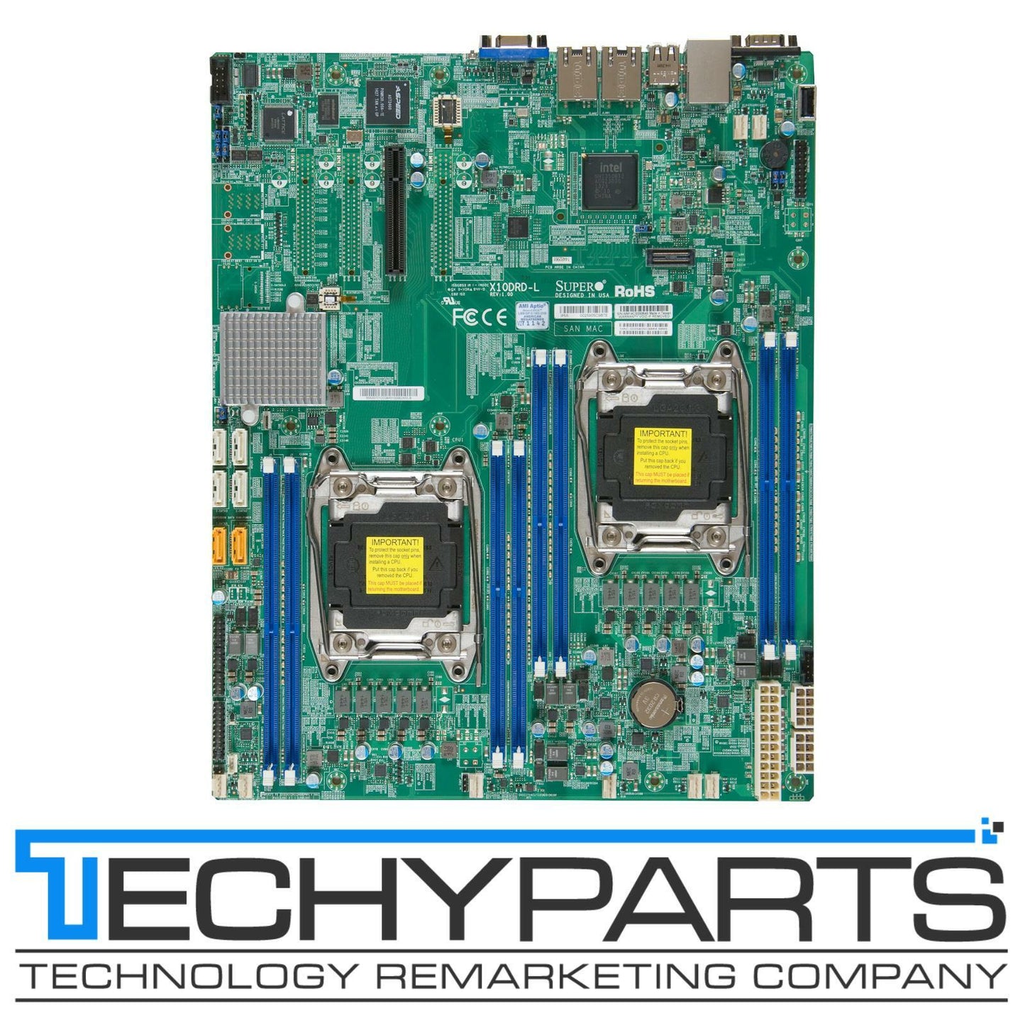 Supermicro X10DRD-L Intel C612 Dual LGA2011-3 2x Intel i350 GbE LAN Motherboard