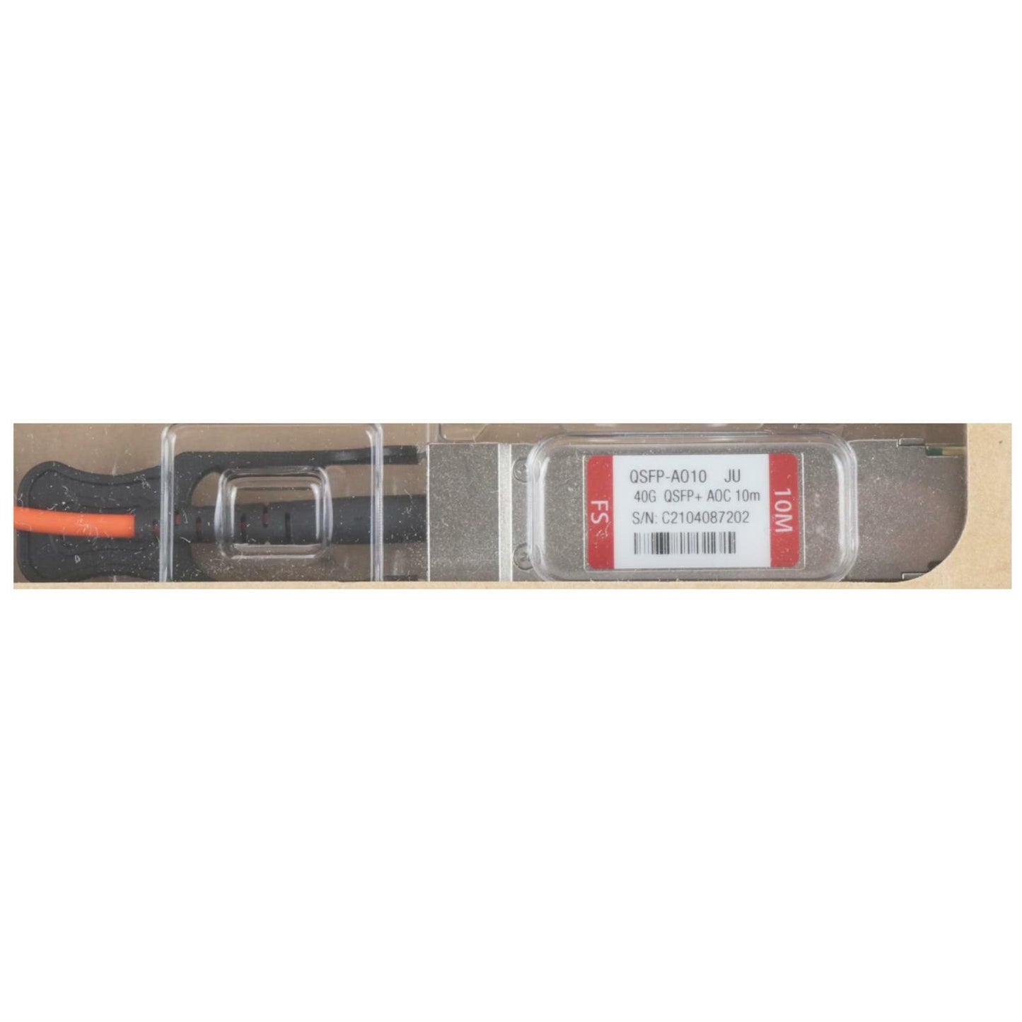 NEW FS 10m (33ft) 40GBps QSFP+ Active Optical Cable QSFP-AO10