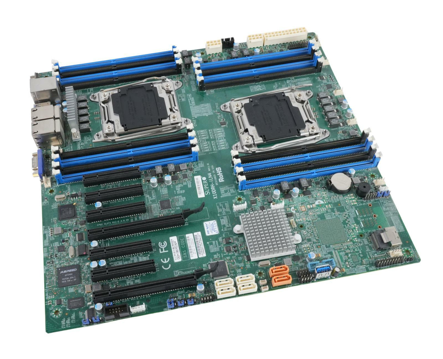 Supermicro X10DRH-iLN4 Intel c612 Dual LGA2011-3 E-ATX Motherboard