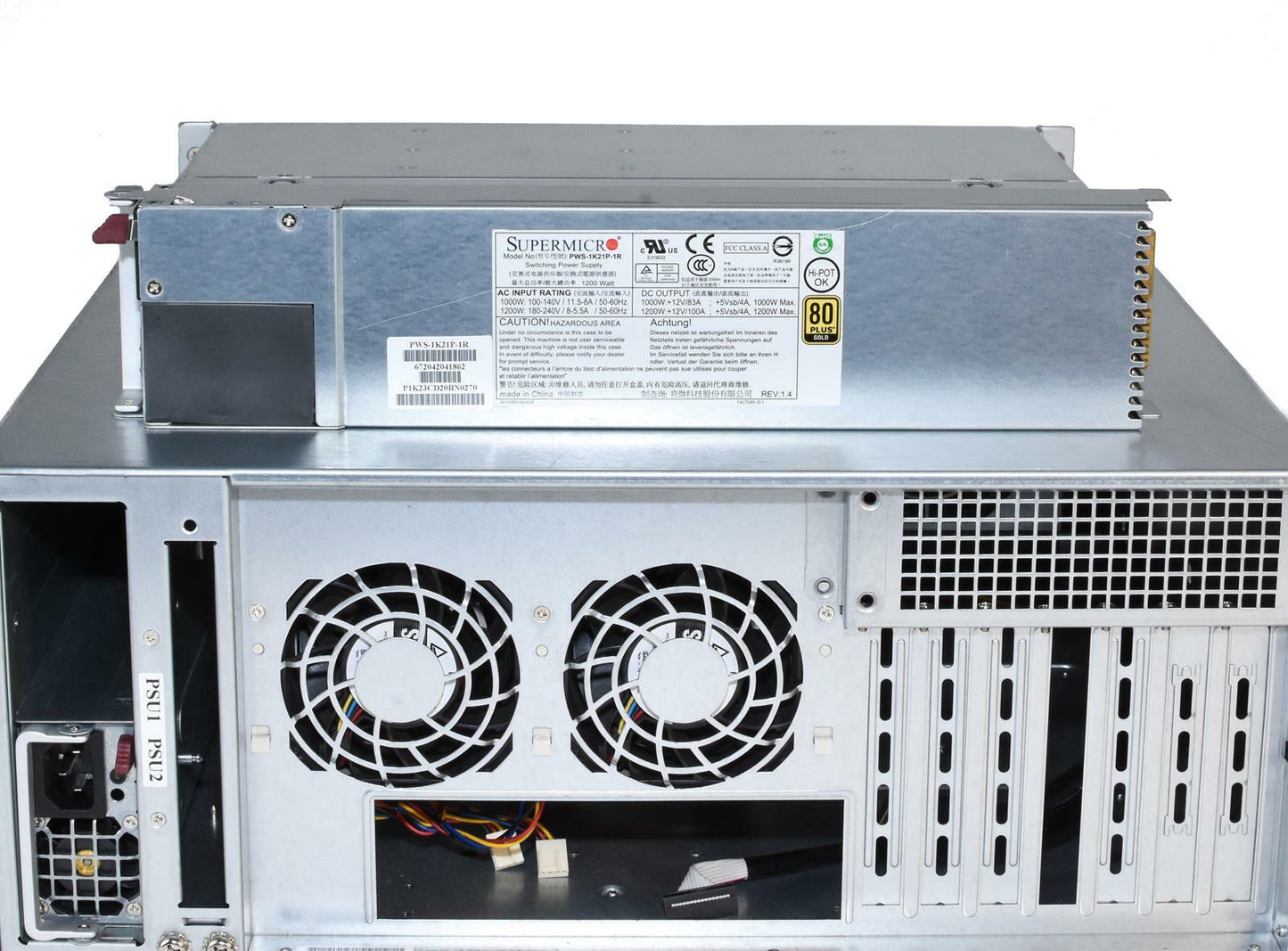 Supermicro CSE-846E16-R1200B 4U Server Chassis 2x 1200W 24-Bay BPN-SAS2-846EL1