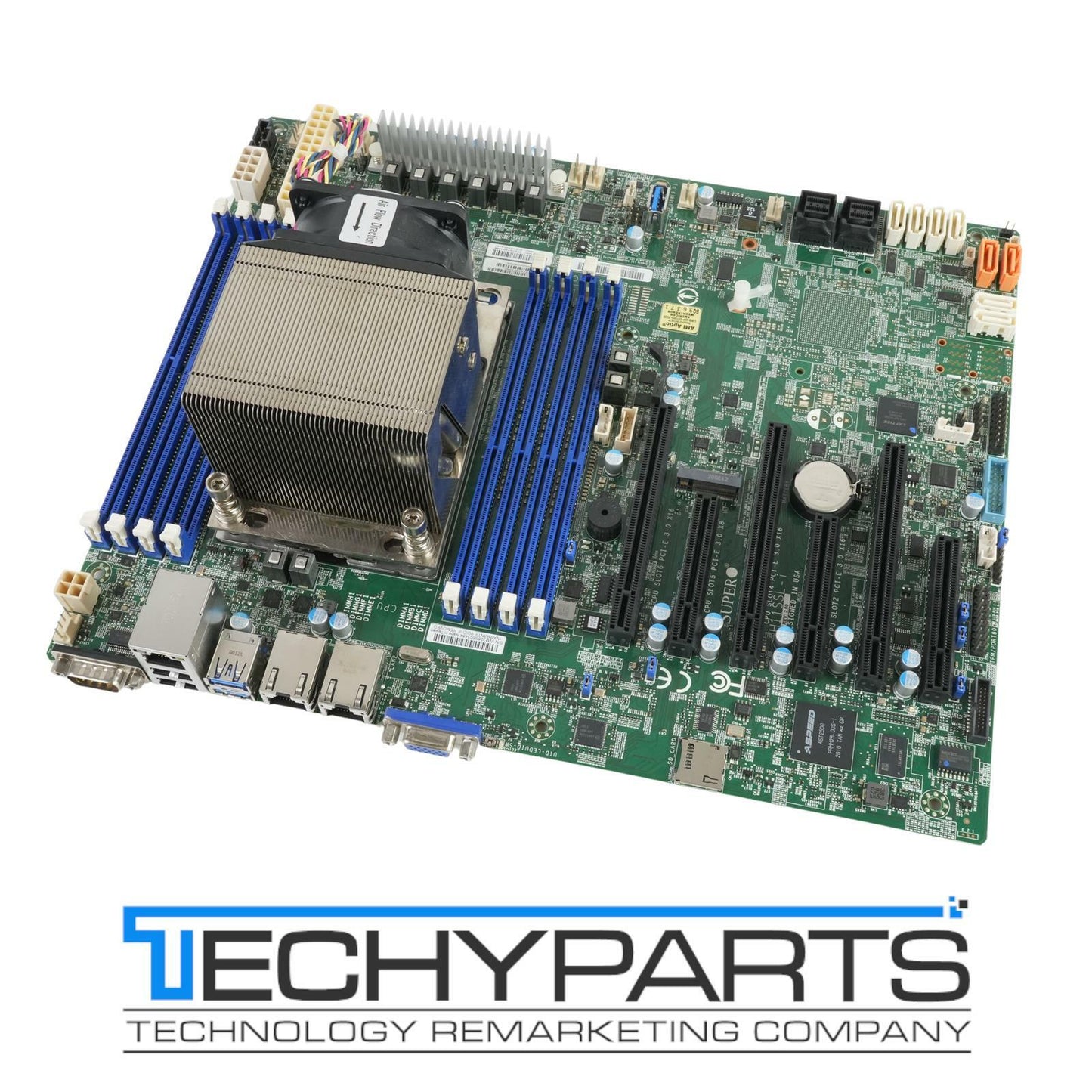 Supermicro H11SSL-i Motherboard ATX w/ AMD EPYC 7302P 16-Core 3GHz Processor