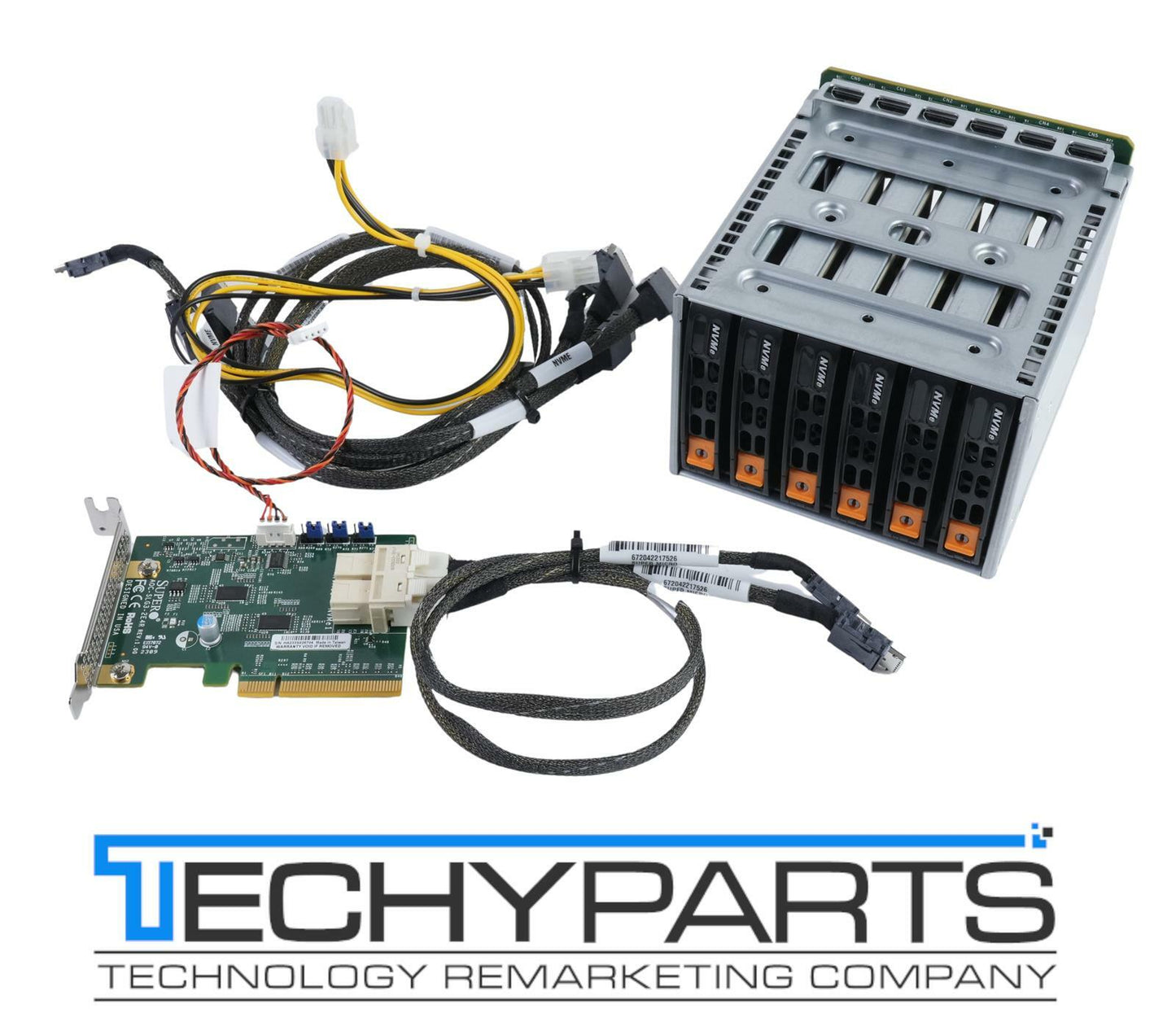 Supermicro MCP-220-94607-0N SSG-6049P-E1CR60H SC946S NVMe kit