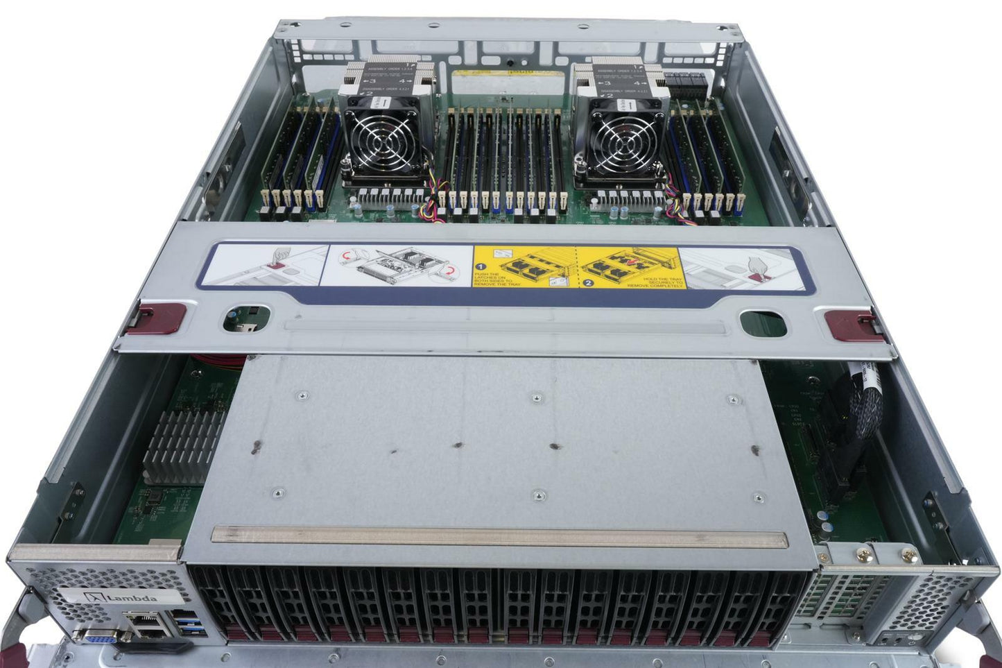 Supermicro SYS-4029GP-TVRT 2x Xeon Gold 6242/192GB/8x Tesla V100 32GB 4U Server
