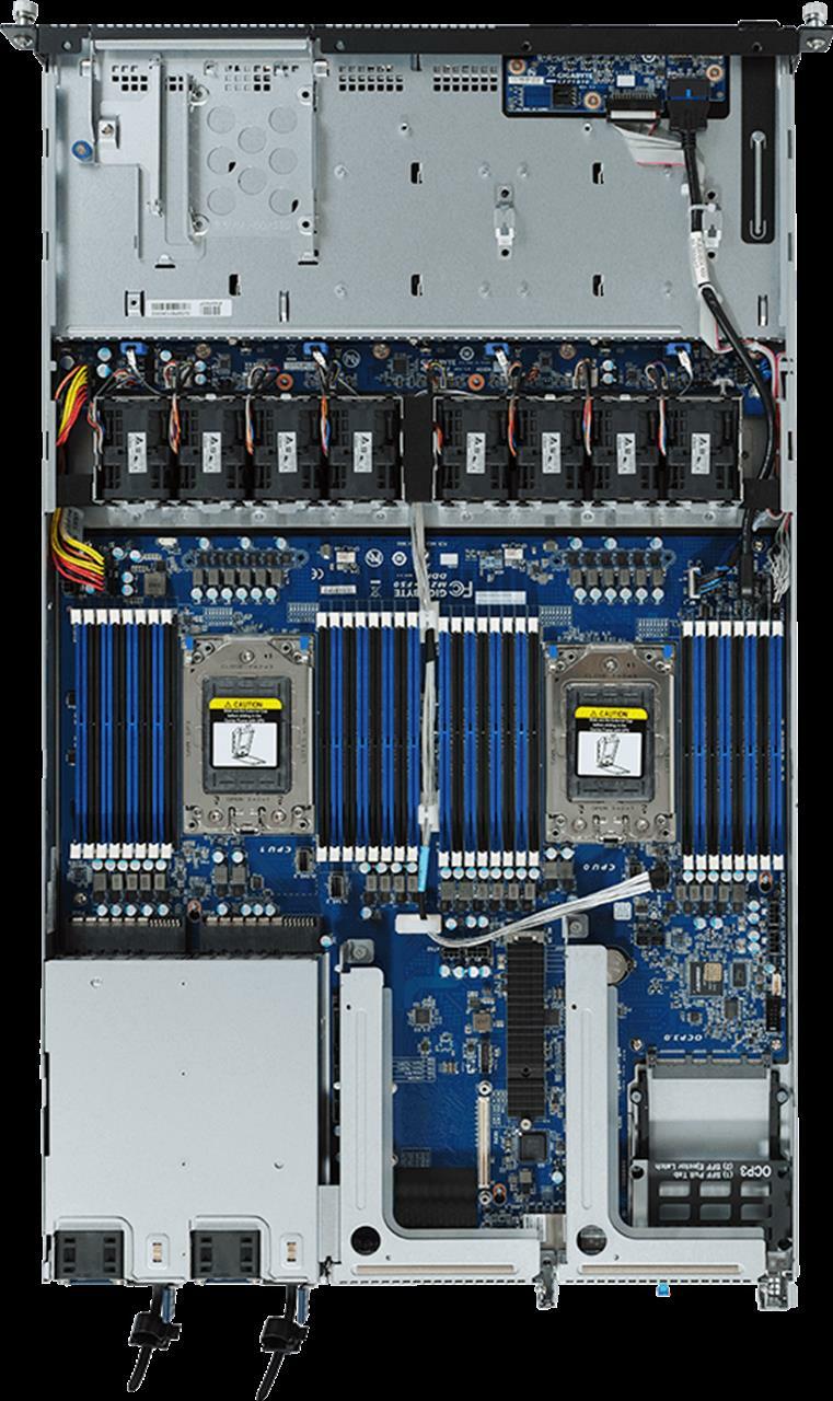 Gigabyte R182-Z90 MZ92-FS0 2x AMD EPYC 7413 2.65GHz 24C 256GB SAS3108 1U Server