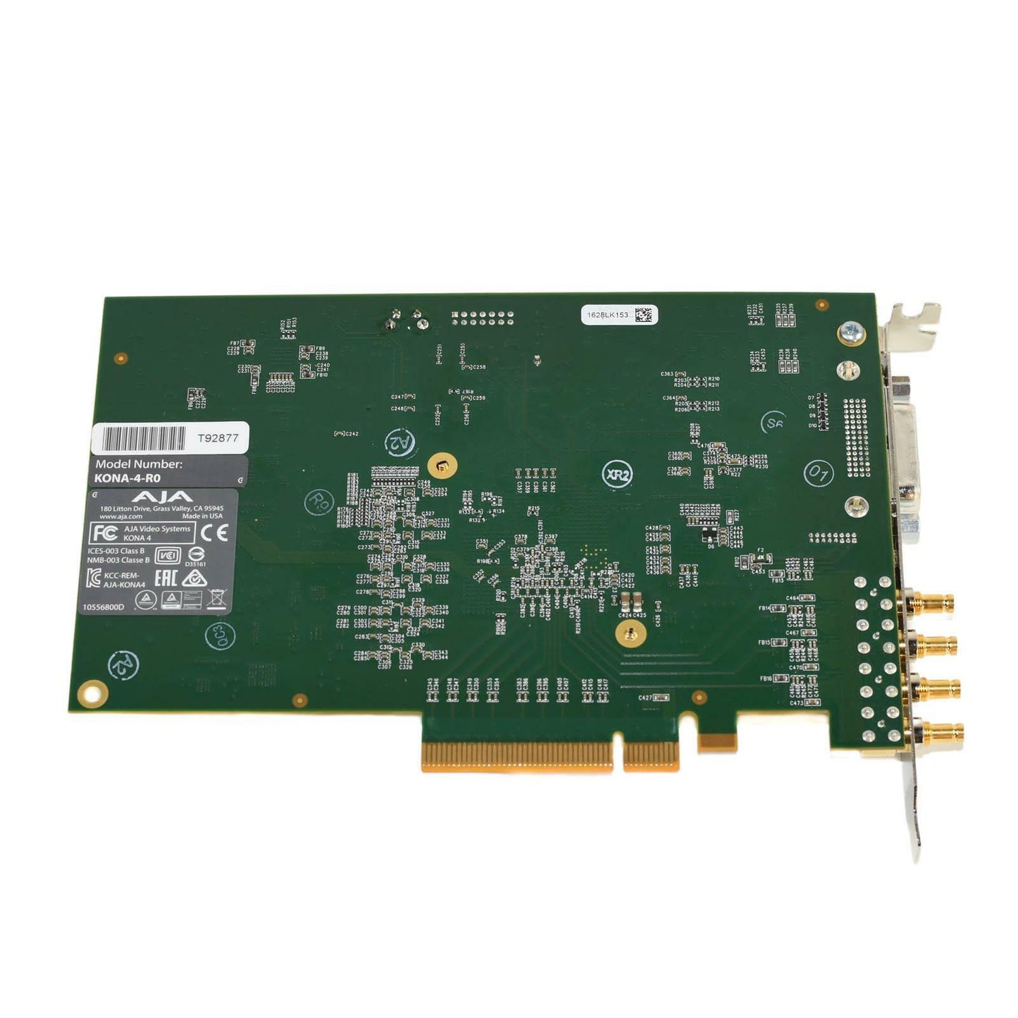 AJA KONA-4-R0 4-Channel SD/HD/FHD SDI PCIe 2.0 x8 KONA 4 Video I/O Card