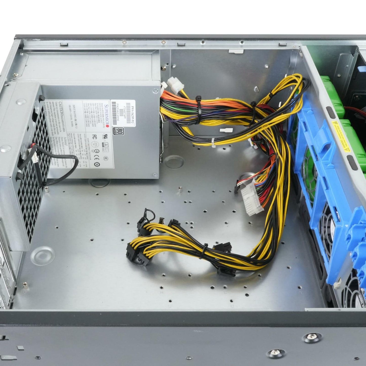 SUPERMICRO SuperChassis CSE-743AC-1200B-SQ Black 4U Tower Server Case 1200W