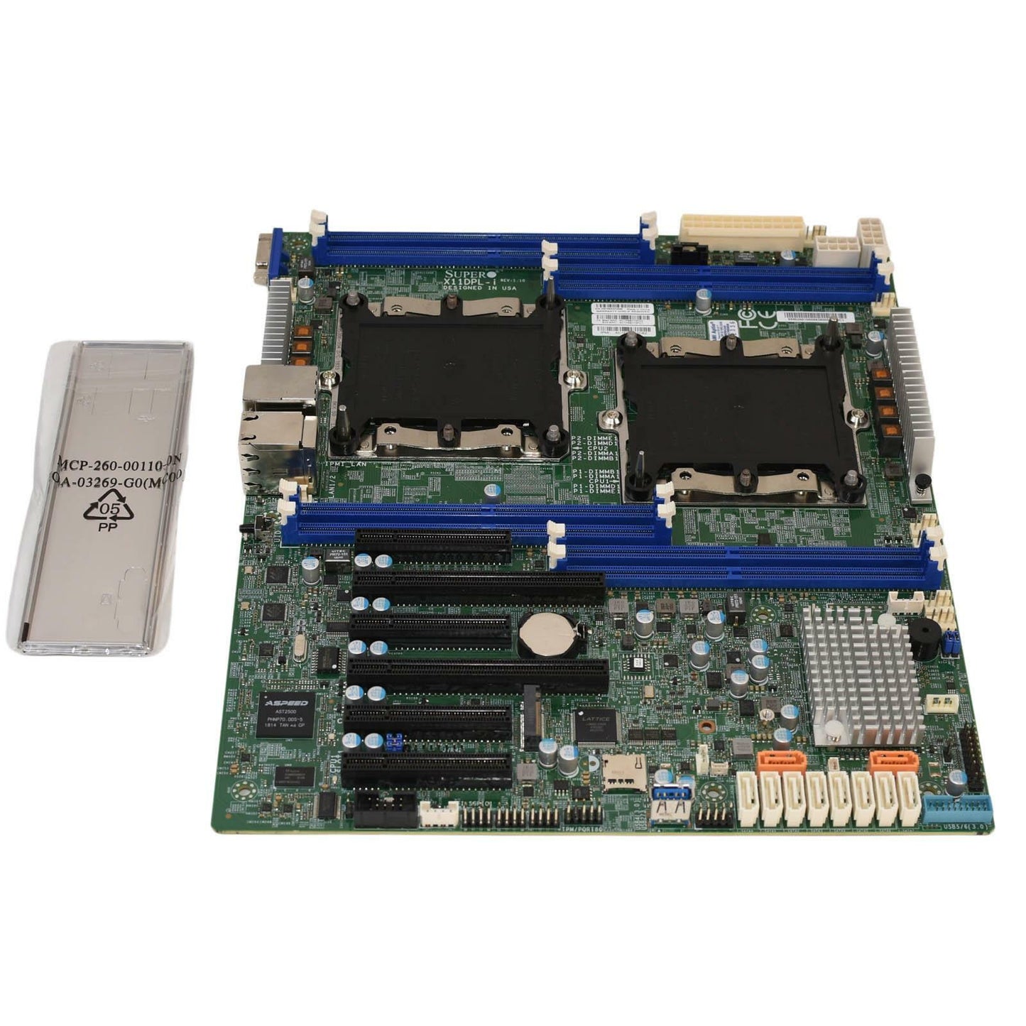 Supermicro X11DPL-i Intel C621 Dual Xeon Scalable LGA-3647 DDR4 ATX Motherboard