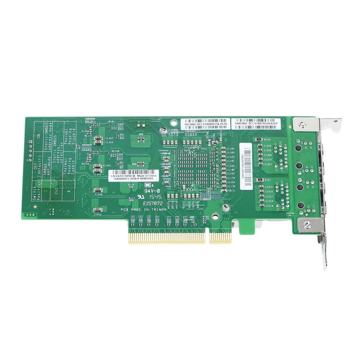 Supermicro AOC-STG-i2T Intel X540-AT2 2-Port 10GbE RJ45 PCIe 2.1 x8 NIC LP