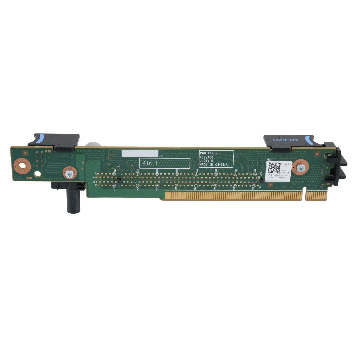 Dell W6D08 PowerEdge R640 PCI Riser 2 w/ 1x PCIe Gen3 x16 slot CPU2