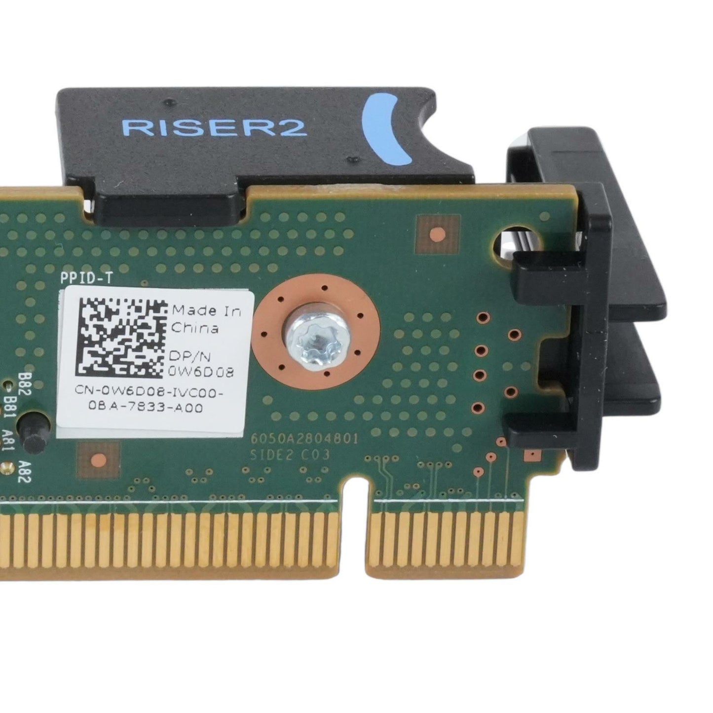 Dell W6D08 PowerEdge R640 PCI Riser 2 w/ 1x PCIe Gen3 x16 slot CPU2
