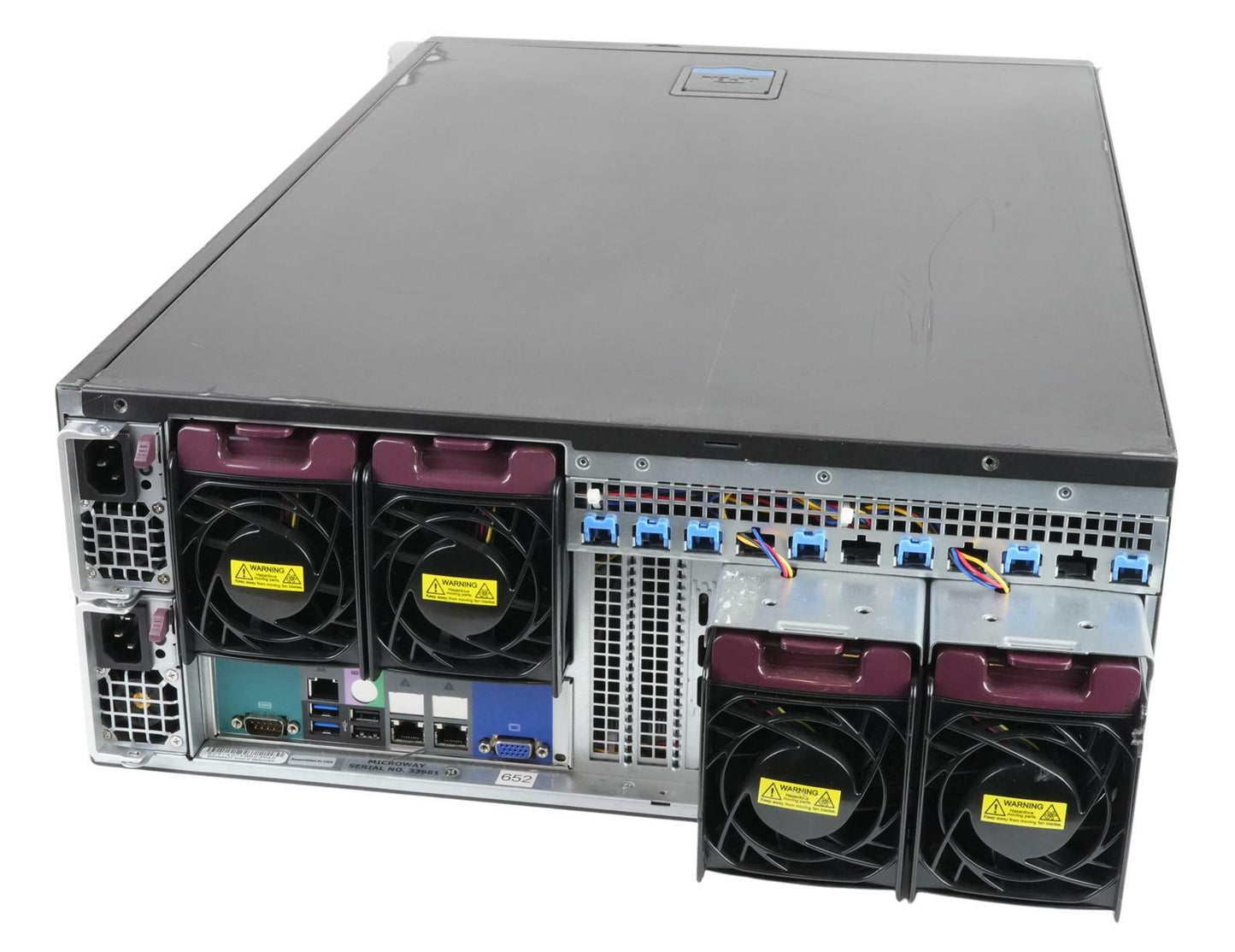 Supermicro SYS-7049GP-TRT X11DPG-QT 2x Xeon Gold 6140 2.3GHz 96GB 4U GPU Server