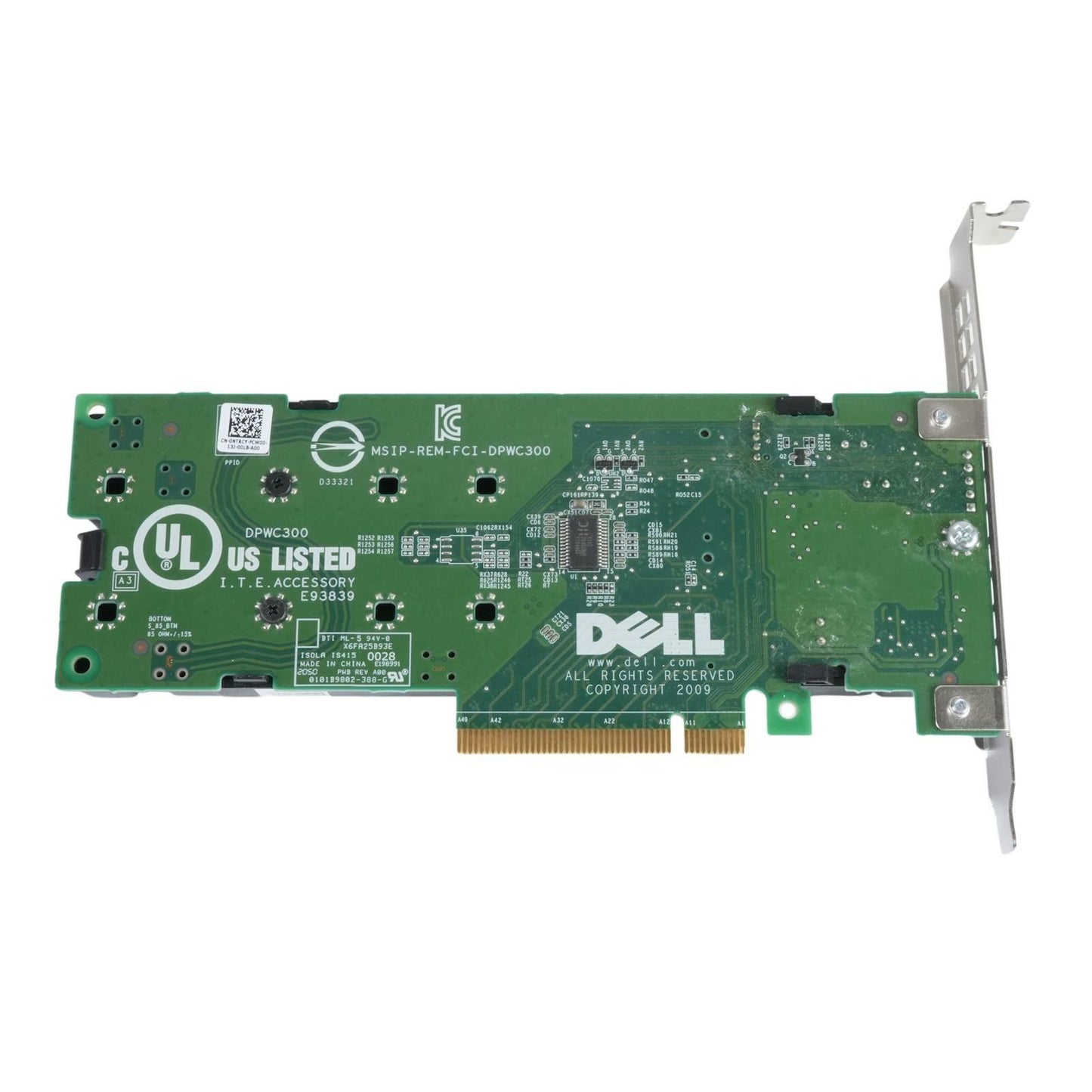 Dell NTRCY 2x NGFF M.2 NVMe to PCIe x8 Ultra-Speed Storage Adapter Card