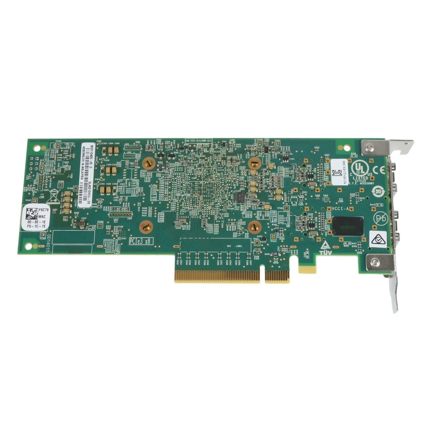 Dell F6C79 QLogic QL45212HLCU-DE FastLinQ 25GbE 2-Port SFP28 PCIe 3.0 x8 NIC SFF