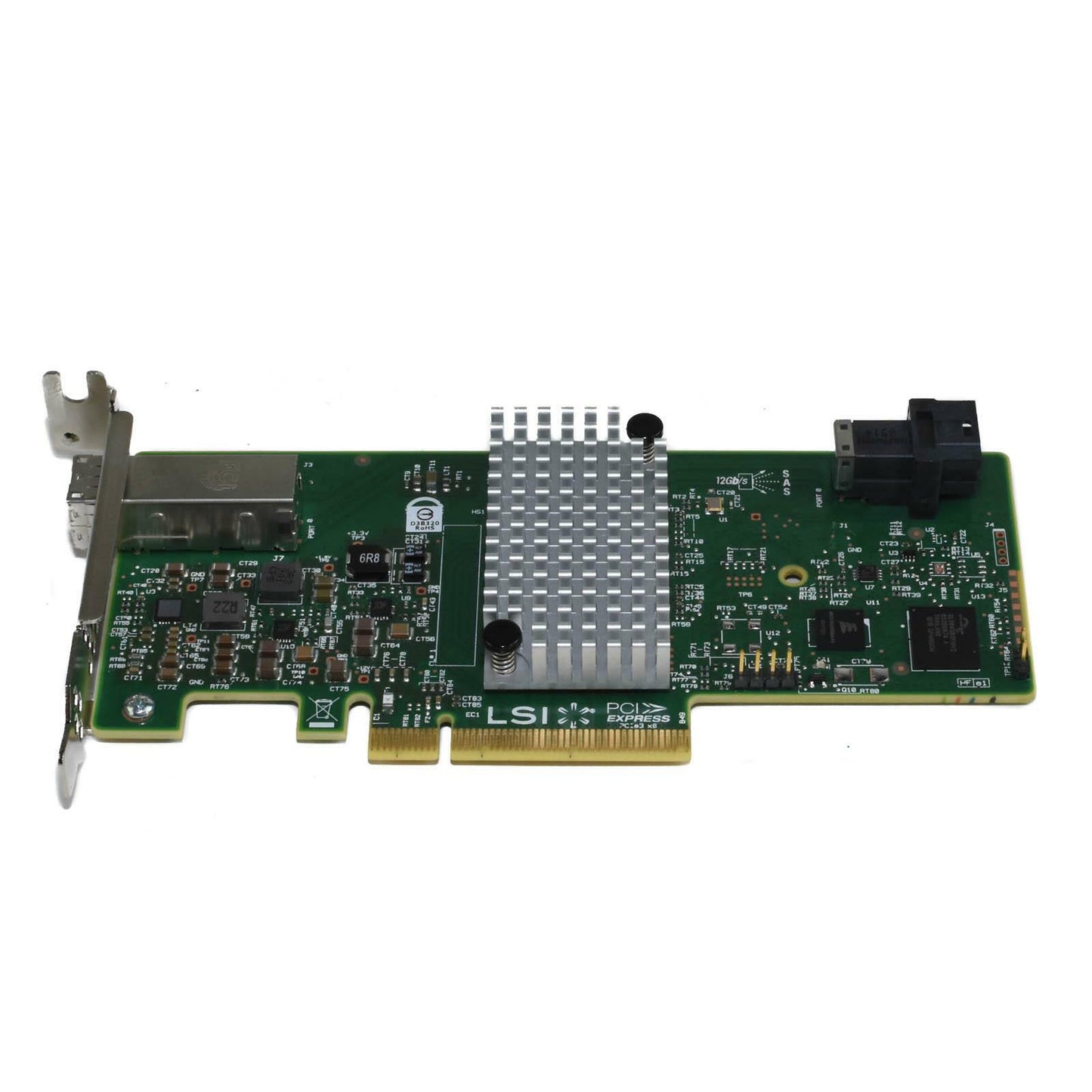 LSI/AVAGO SAS9300-4i4e 8-Port SATA 6Gbps/SAS 12Gbps PCIe x8 3.0 HBA SFF