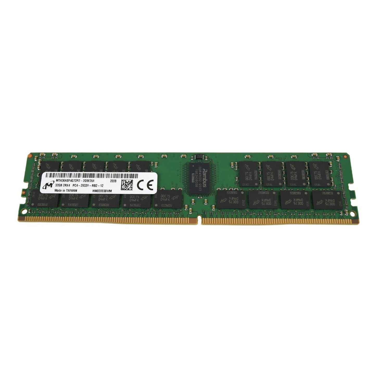 Micron 32GB 2Rx4 DDR4 PC4-2933Y REG ECC Memory Module RAM MTA36ASF4G72PZ-2G9E2