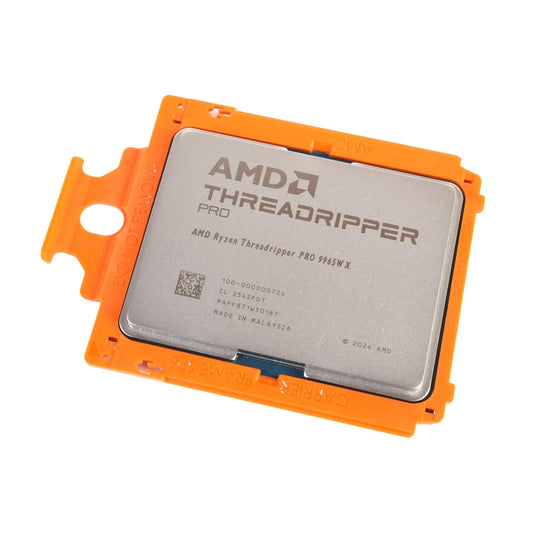 AMD Ryzen Threadripper PRO 9965WX 24-Core 128MB L3 4.2GHz sTR5 CPU 100-000000724