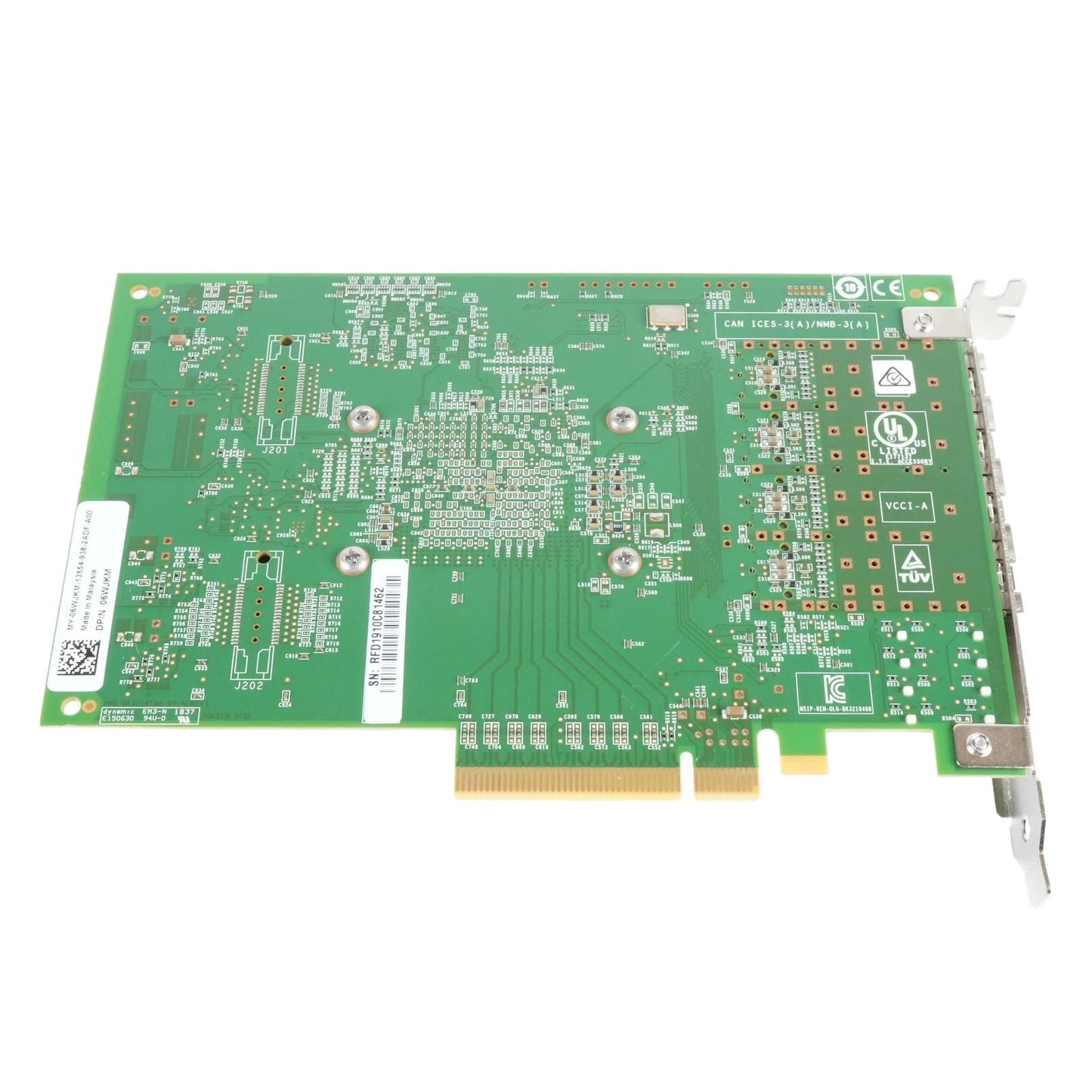 Dell 6WJKM Qlogic QLE2694-DEL 16Gb/s 4-Port SFP+ Fibre Channel PCIe 3.0 x8 HBA